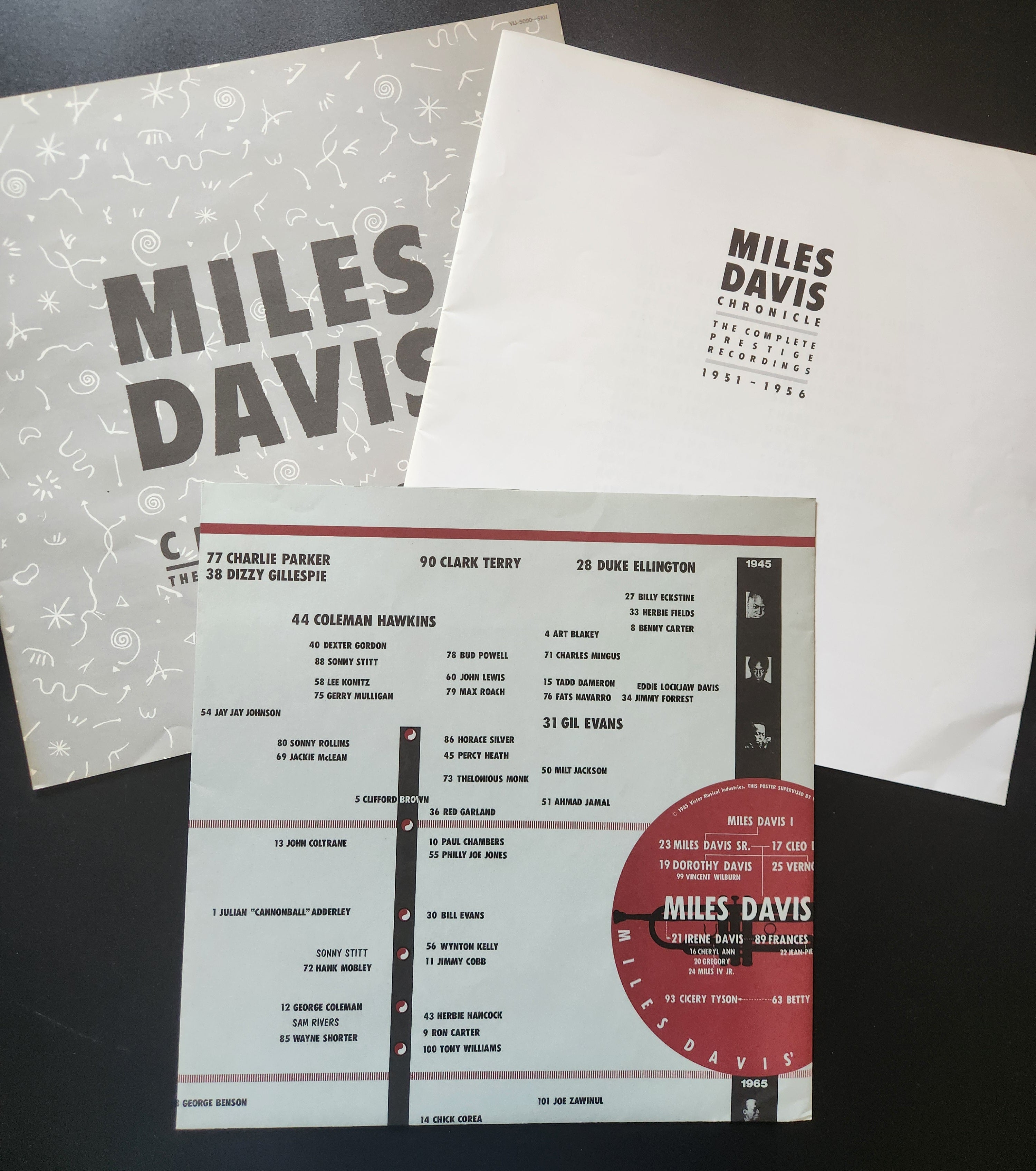 Miles Davis - Chronicle: The Complete Prestige Recordings ** Sold **