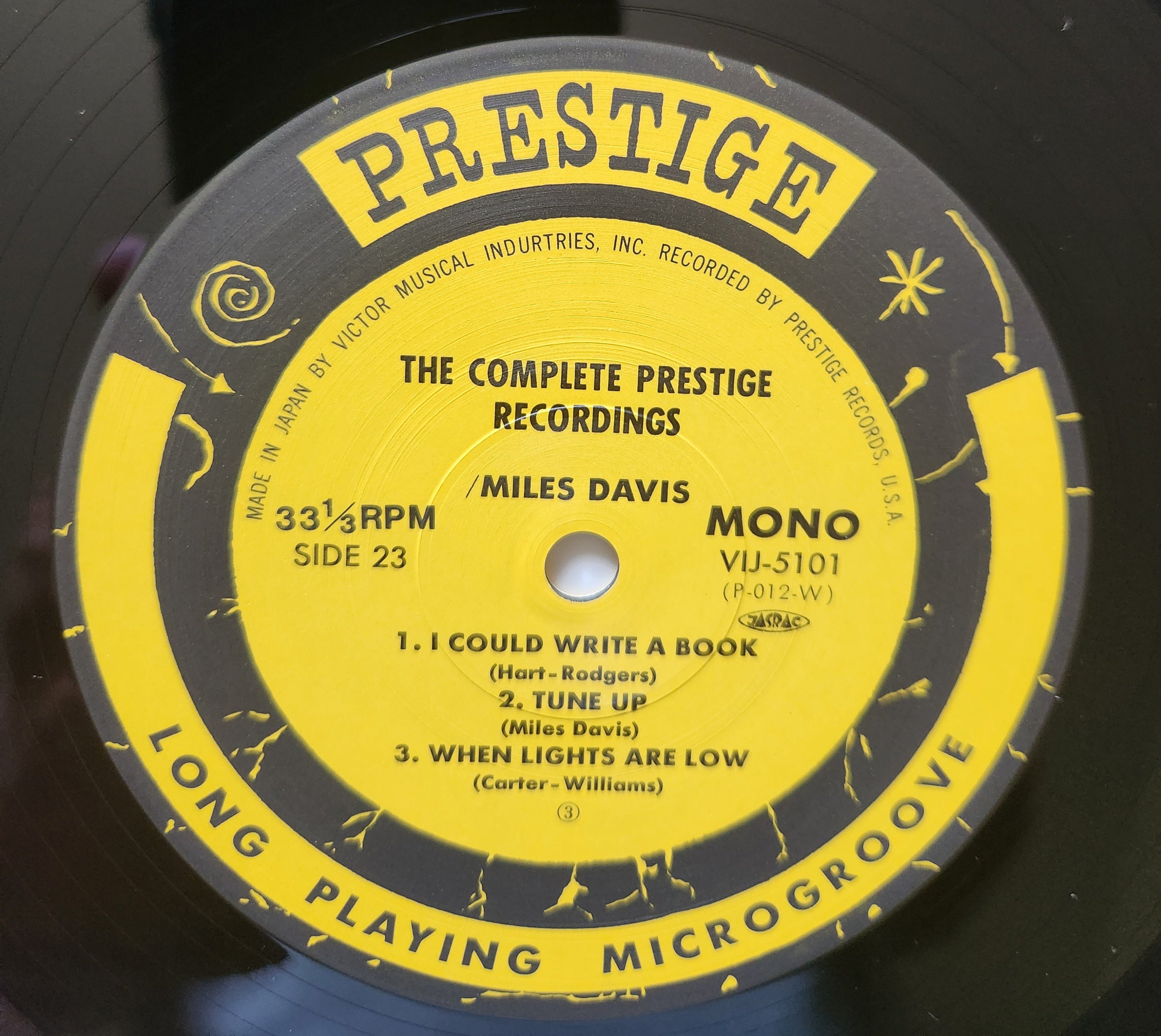 Miles Davis - Chronicle: The Complete Prestige Recordings ** Sold **