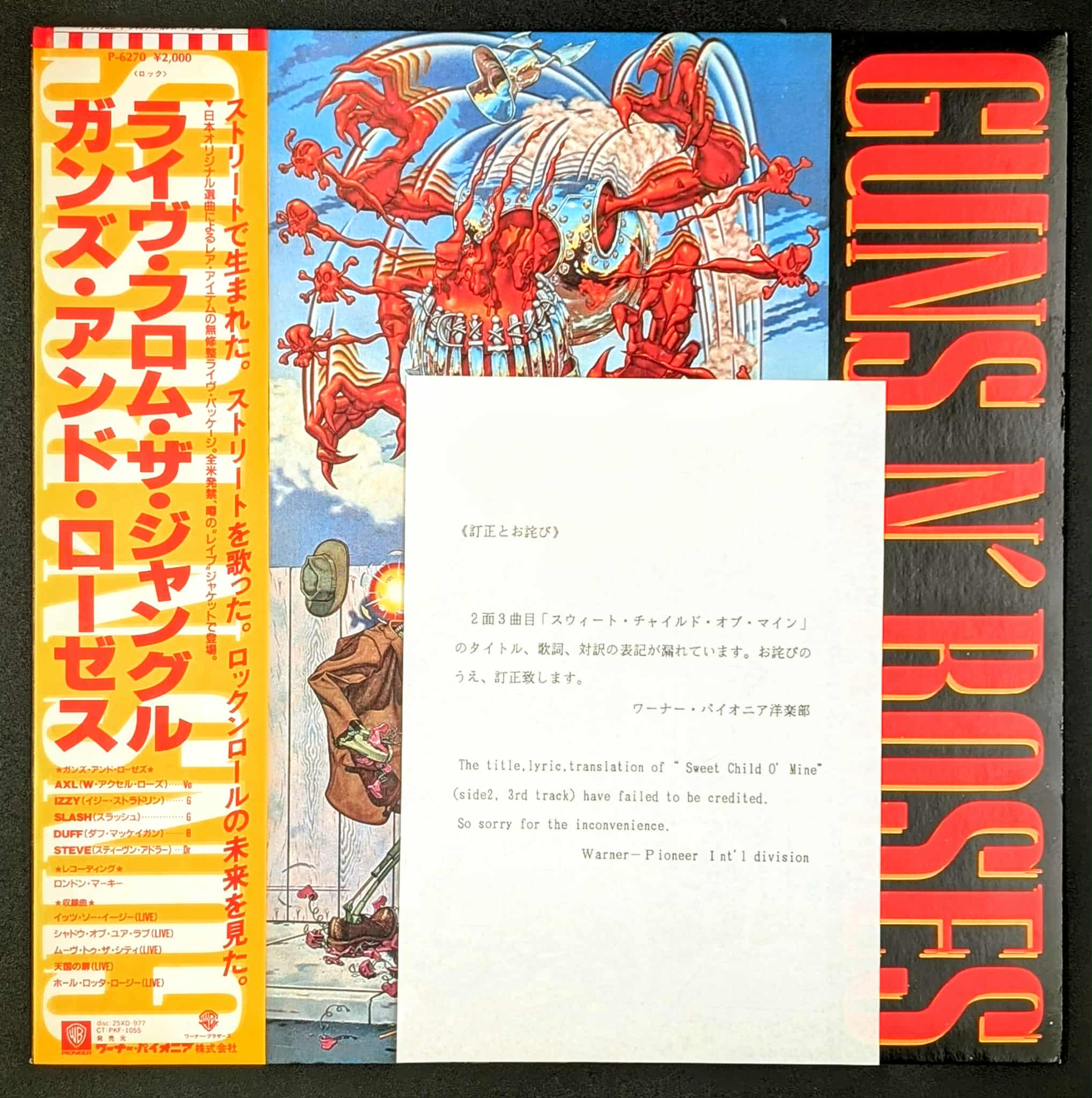 Guns N' Roses - ライヴ・フロム・ザ・ジャングル Live From The Jungle