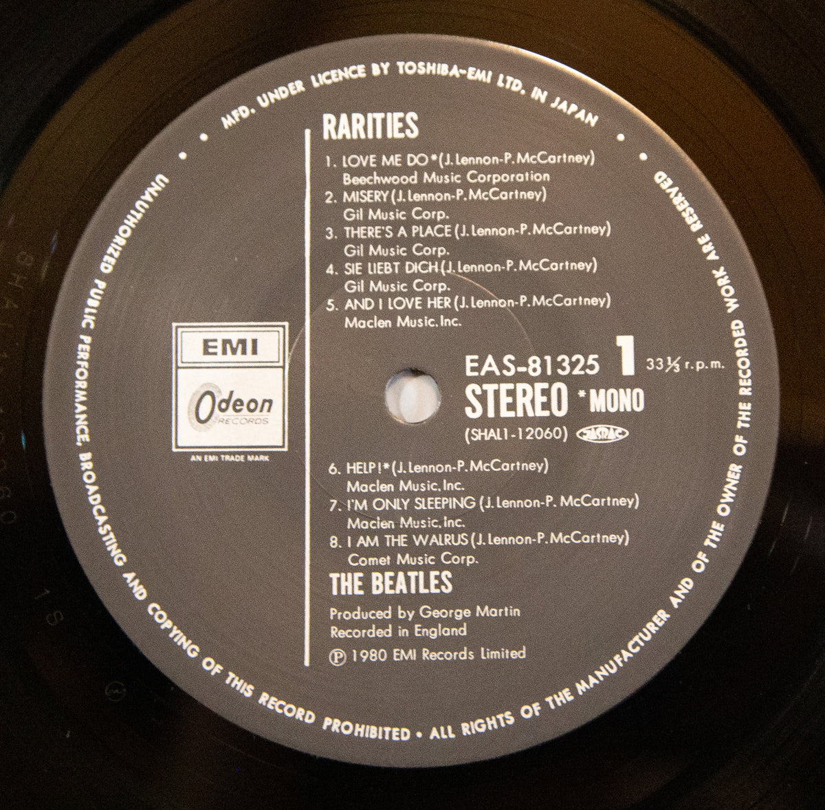 The Beatles - Rarities レアリティーズ Vol.2