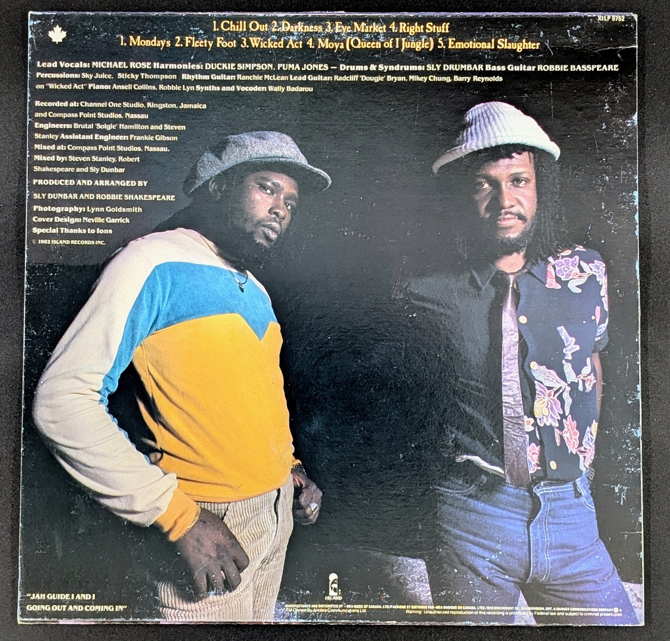 Black Uhuru - Chill Out