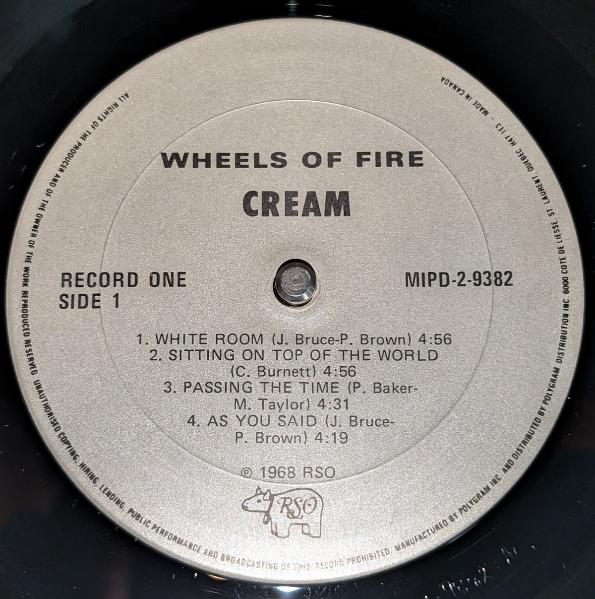 Cream - Wheels Of Fire