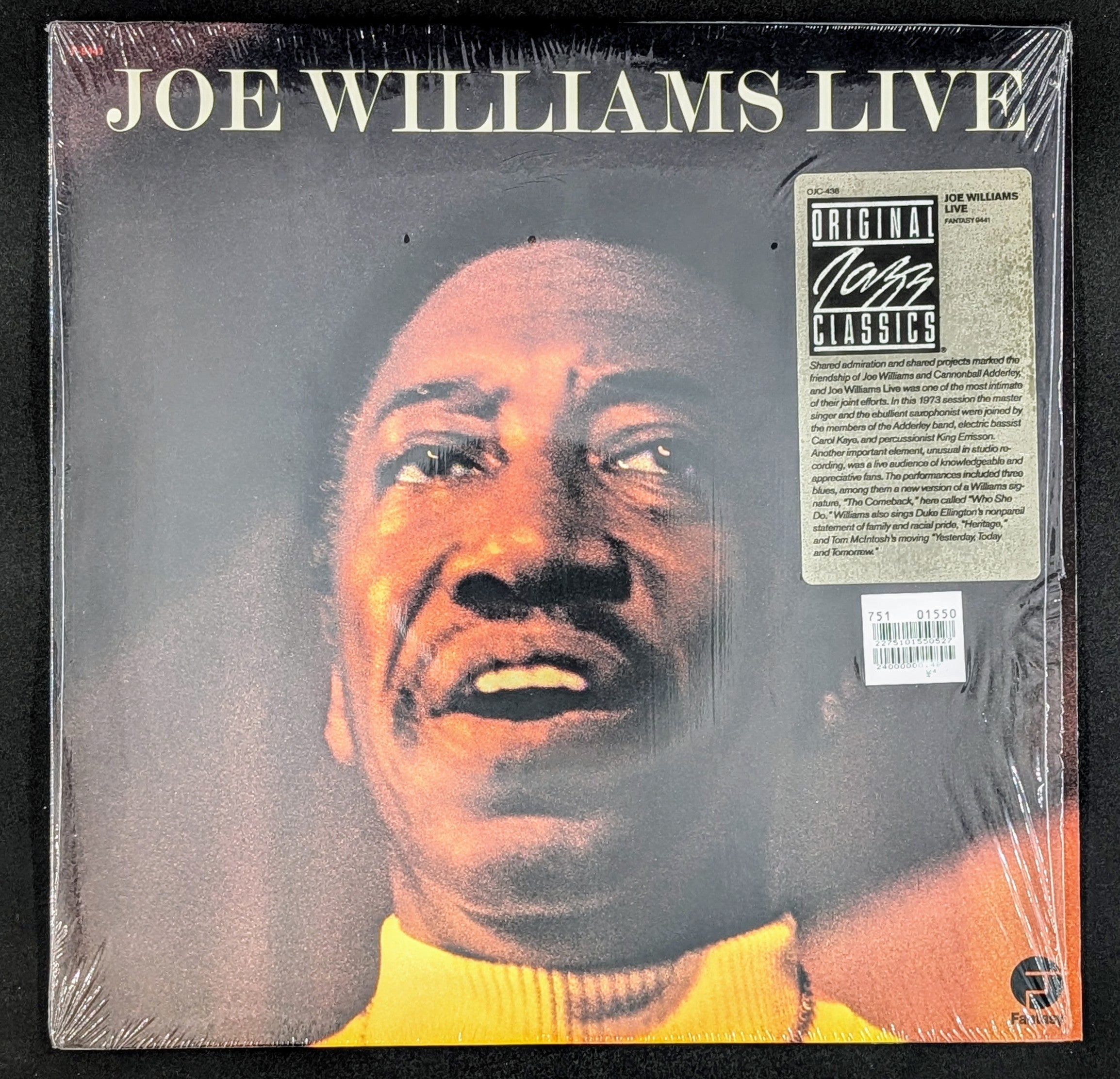 Joe Williams - Joe Williams Live