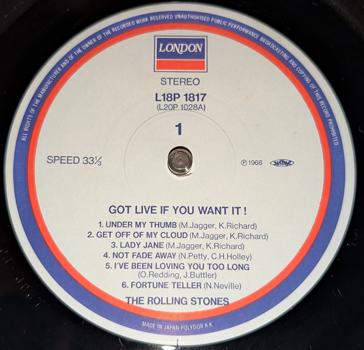 The Rolling Stones - Got Live If You Want It!