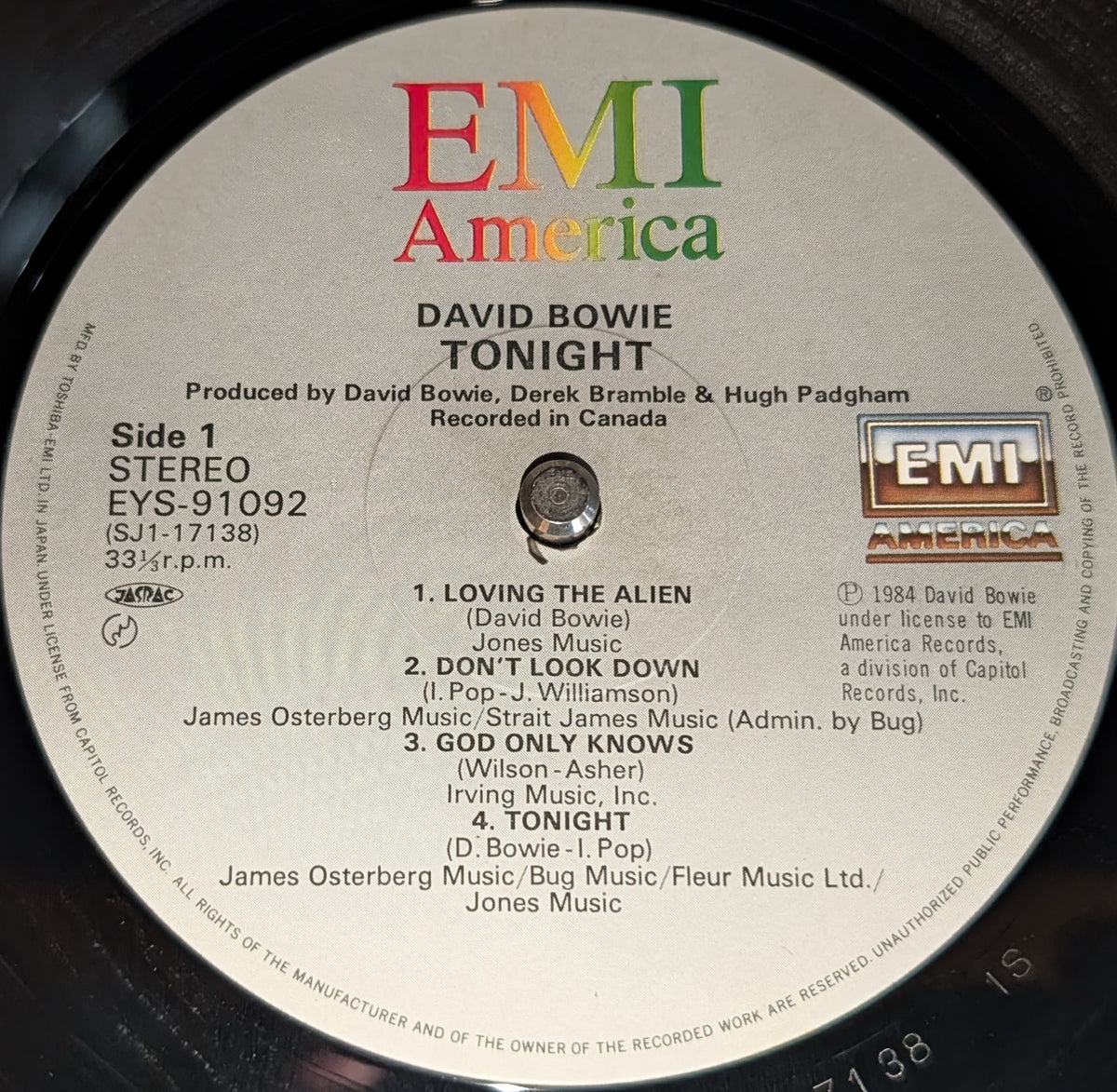 David Bowie - Tonight