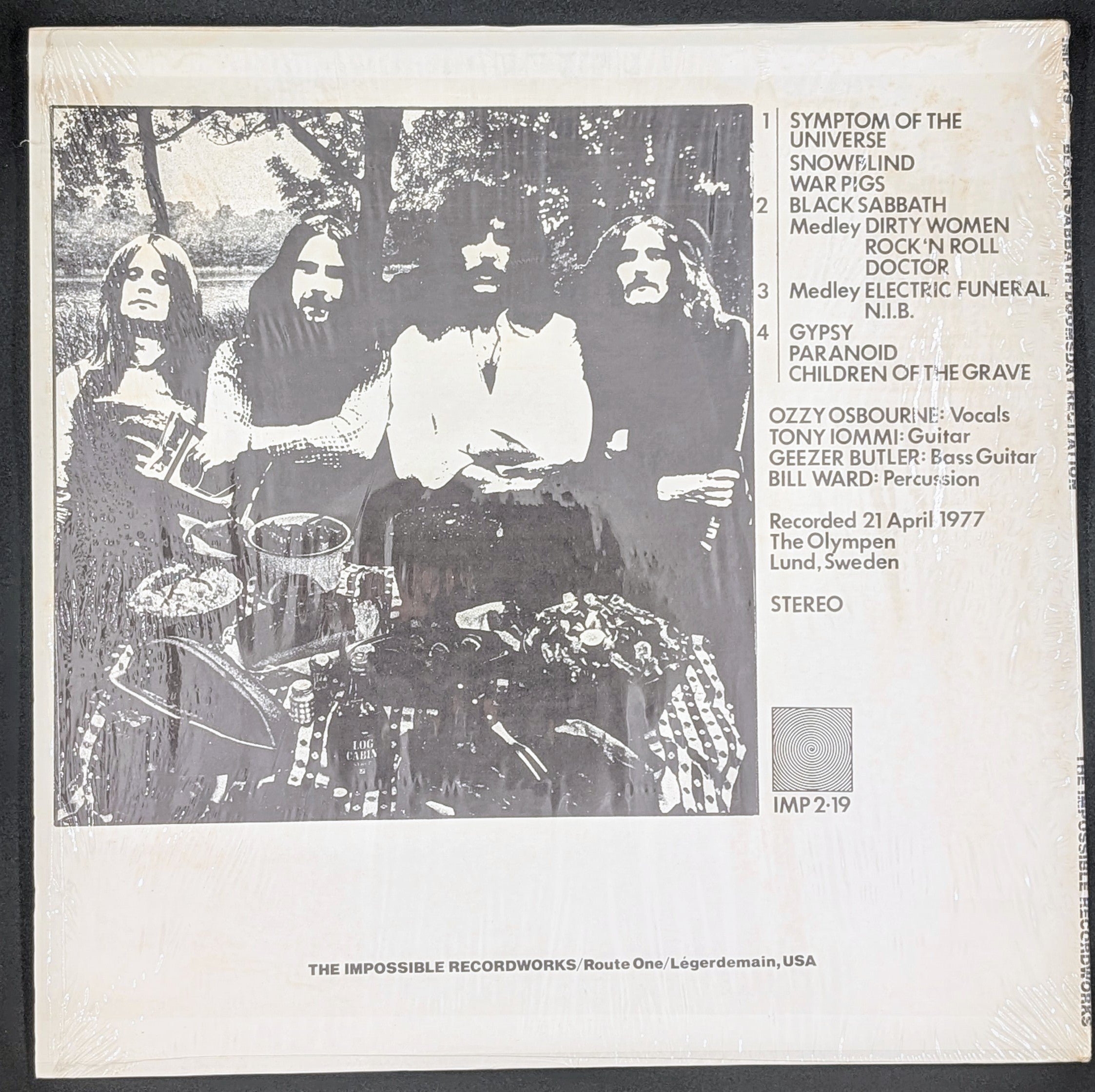 Black Sabbath - Doomsday Recitation