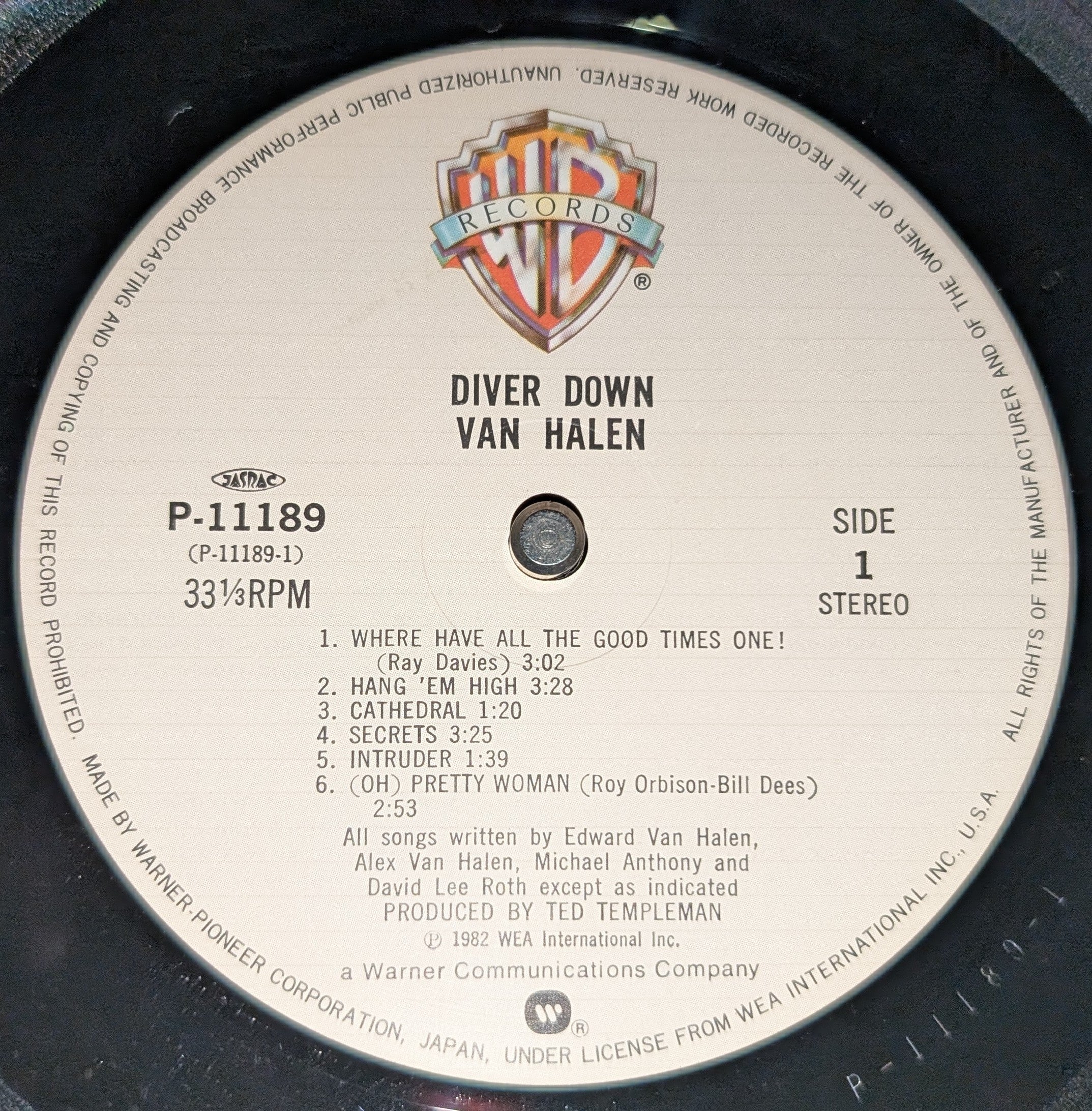 Van Halen - Diver Down