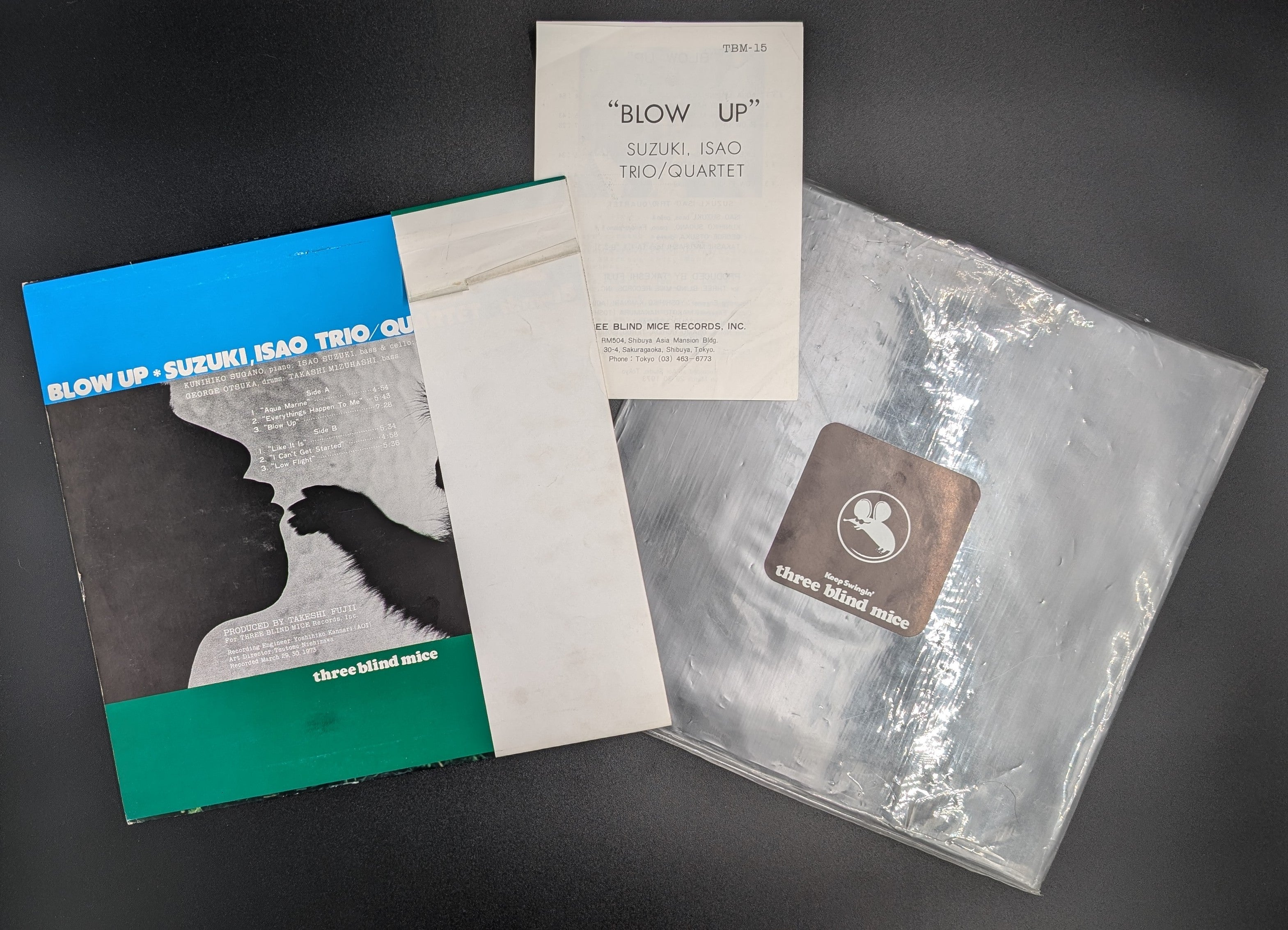 Isao Suzuki Trio / Isao Suzuki Quartet - Blow Up  ブロー・アップ