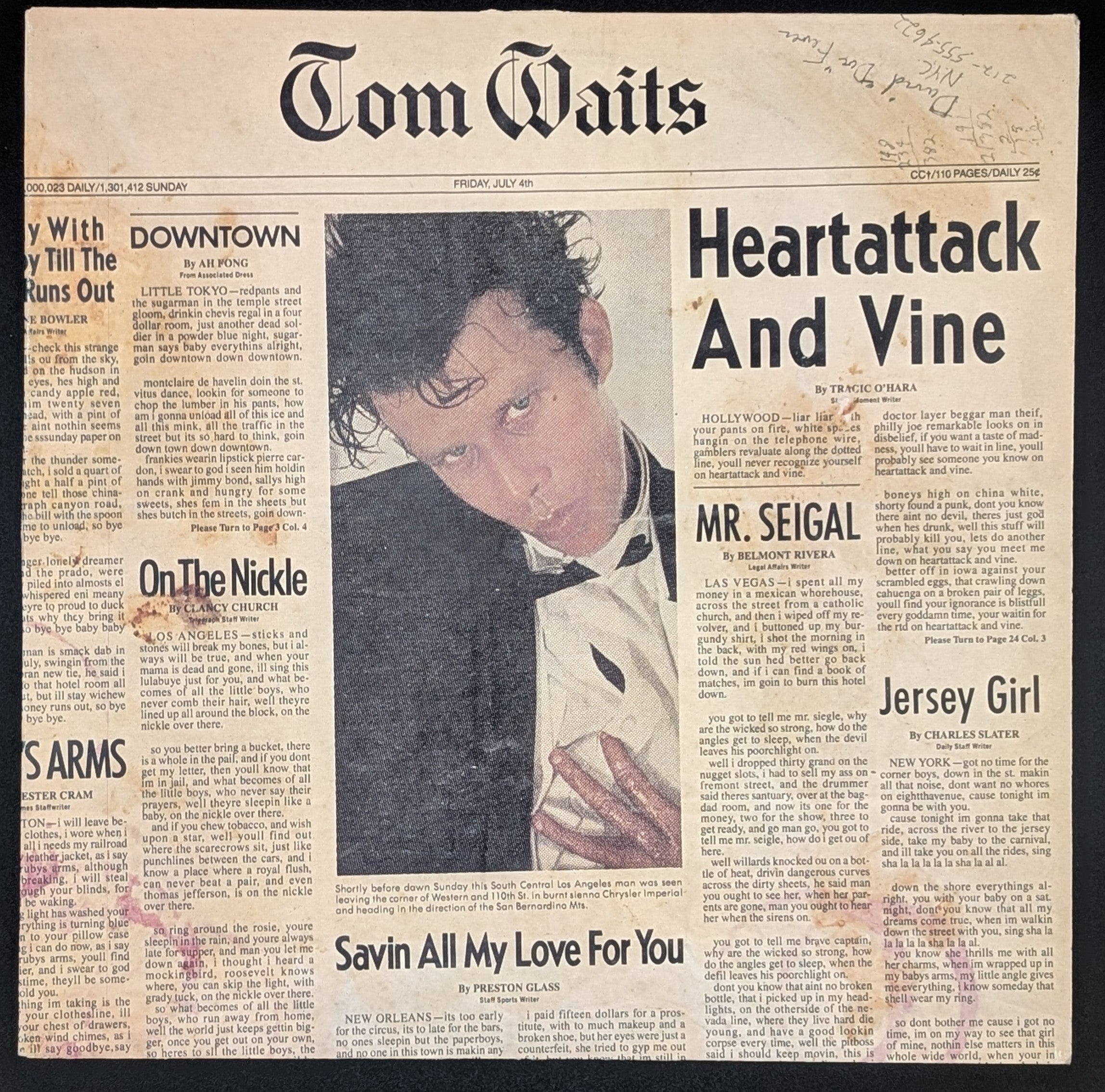 Tom Waits - Heartattack And Vine