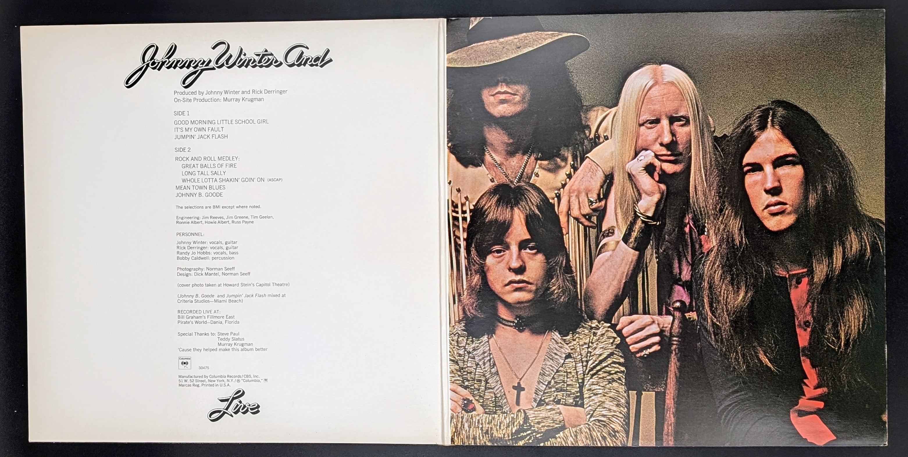 Johnny Winter And - Live Johnny Winter And