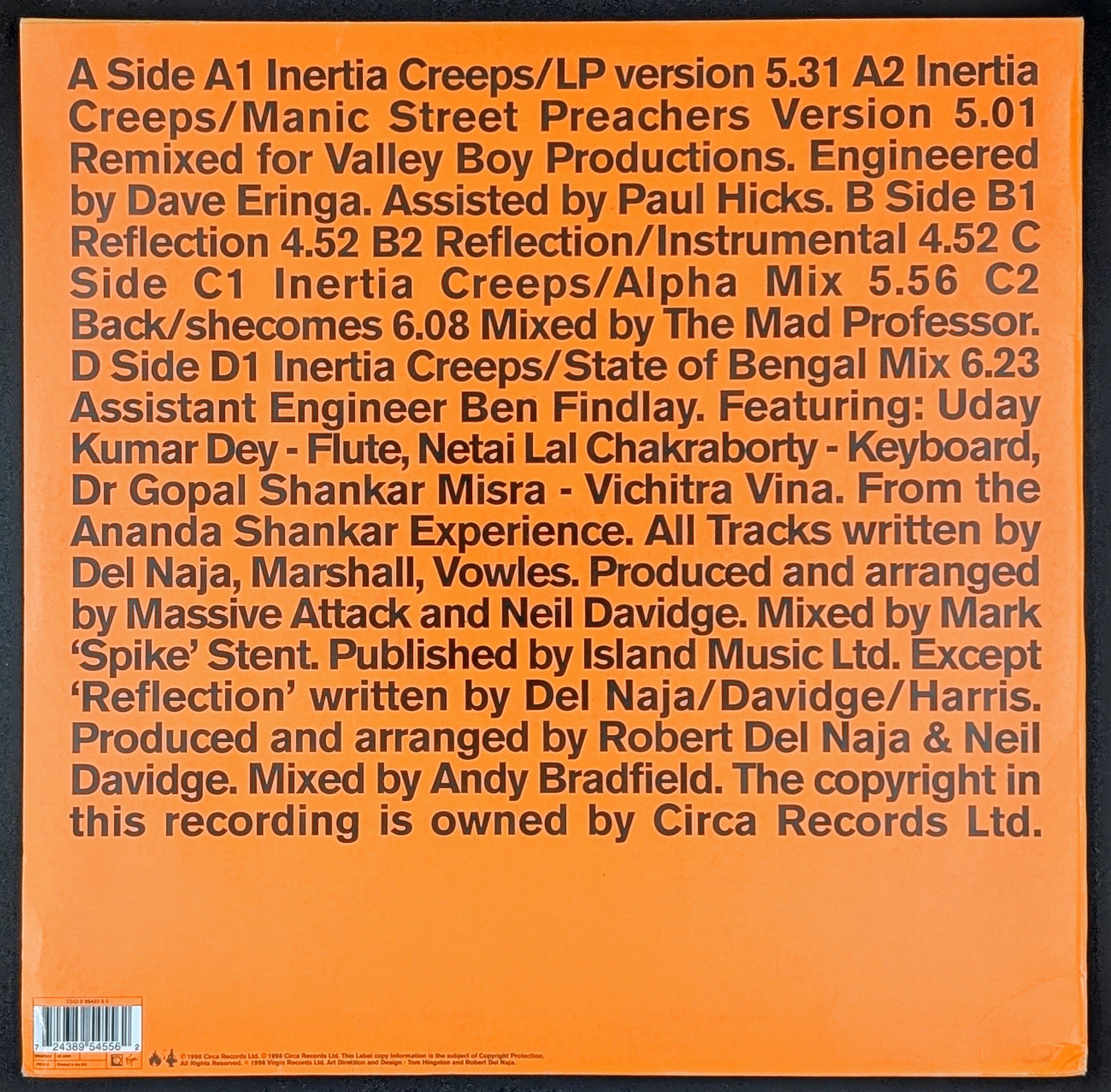 Massive Attack - Inertia Creeps