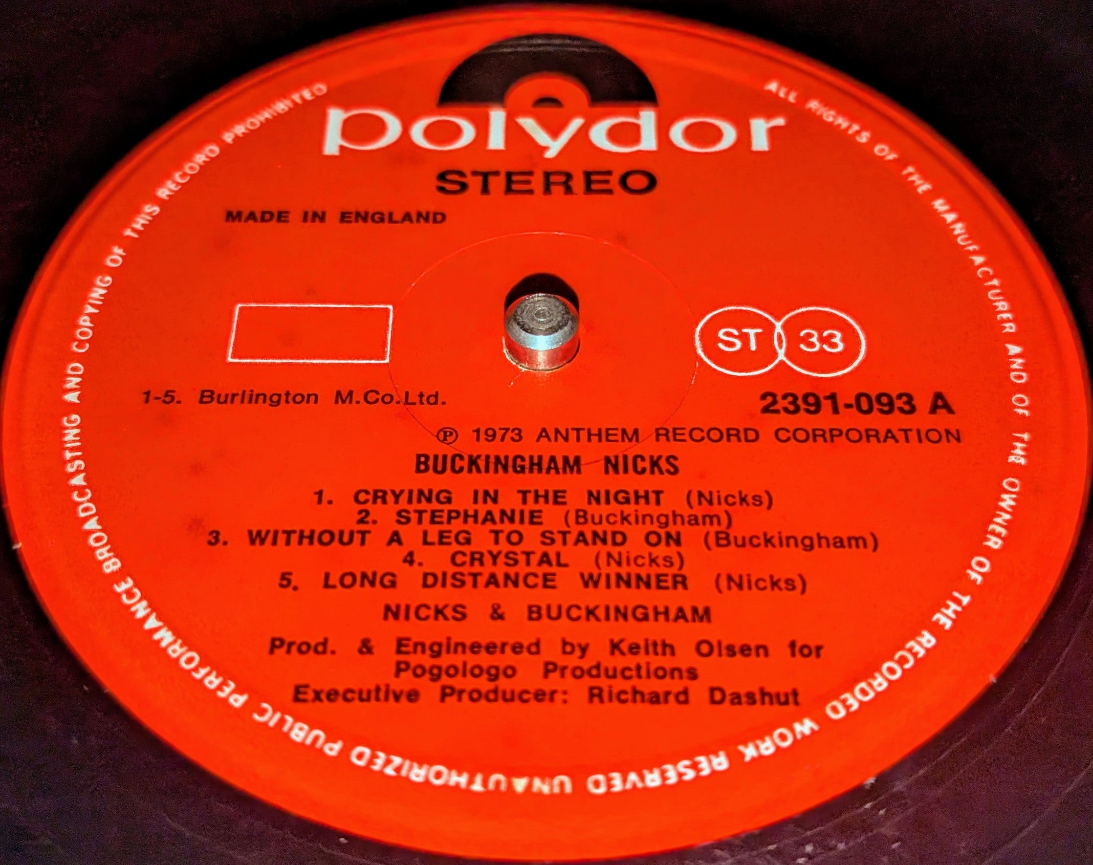 Buckingham Nicks - Buckingham Nicks