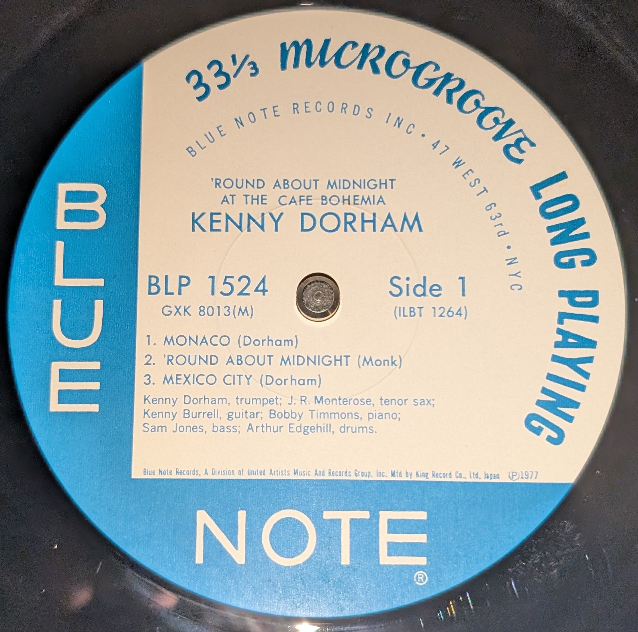 Kenny Dorham - Round About Midnight At The Cafe Bohemia