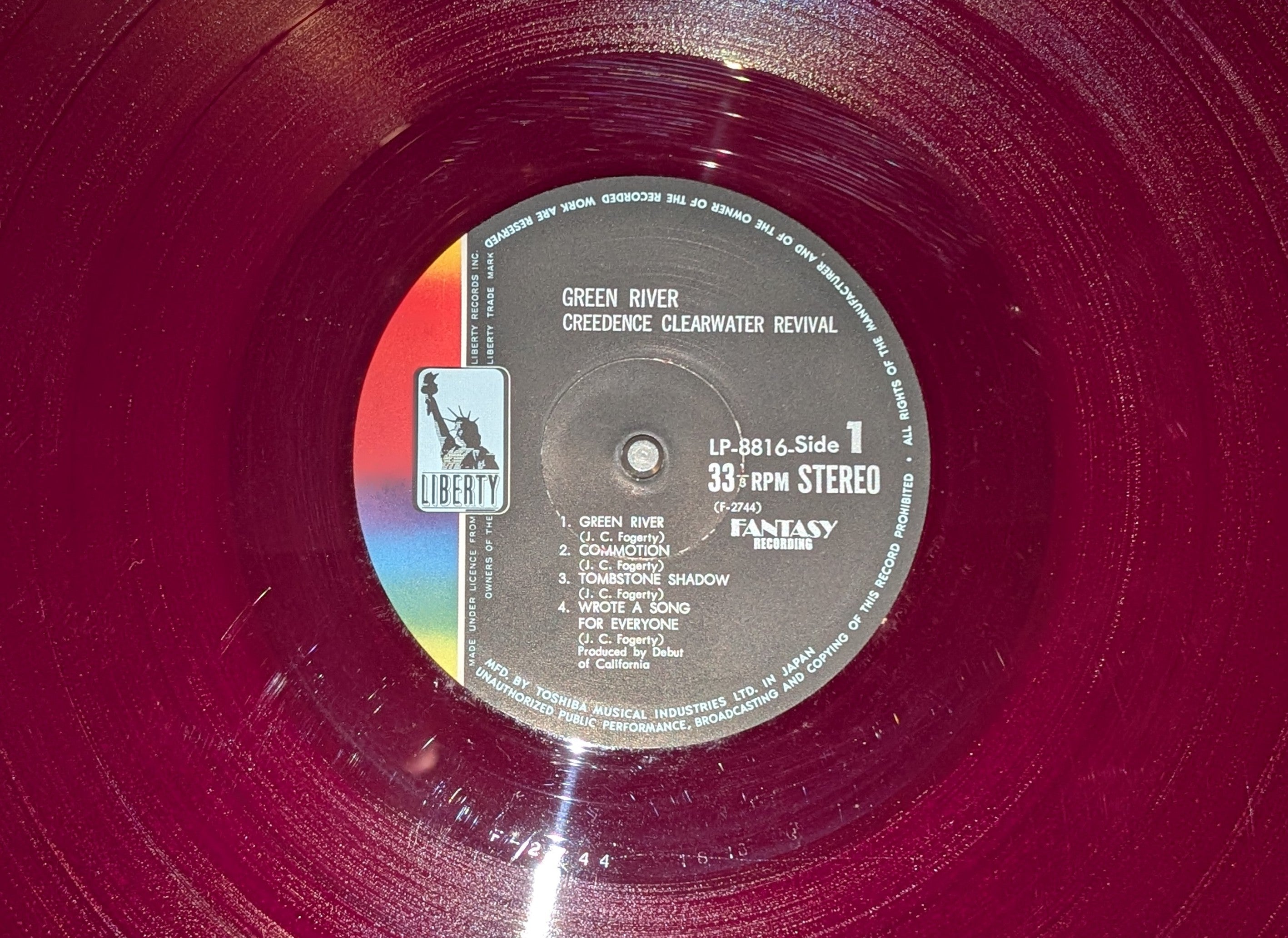 Creedence Clearwater Revival - Green River (Red Vinyl)