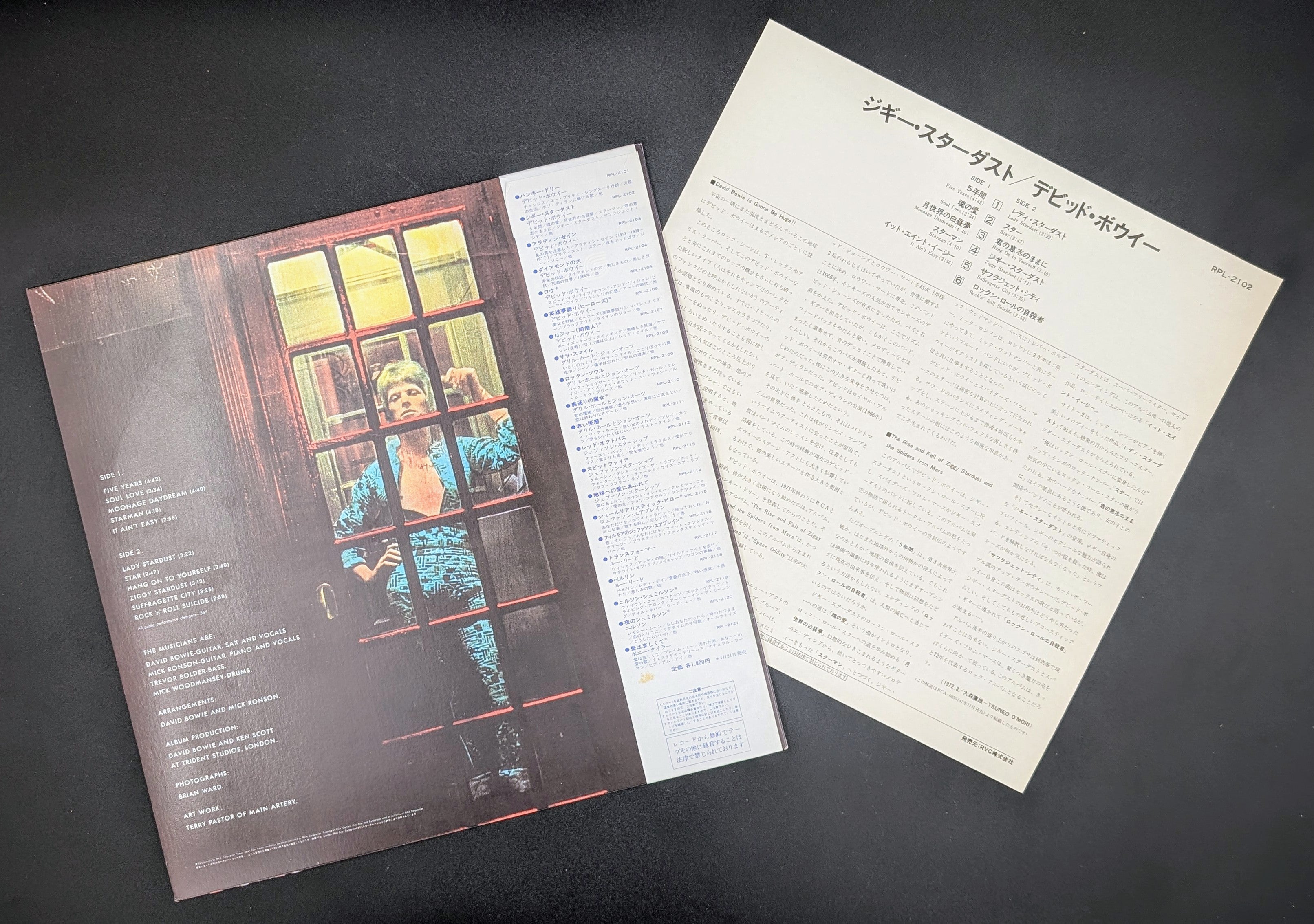 David Bowie - The Rise And Fall Of Ziggy Stardust And The Spiders From Mars ジギー・スターダスト