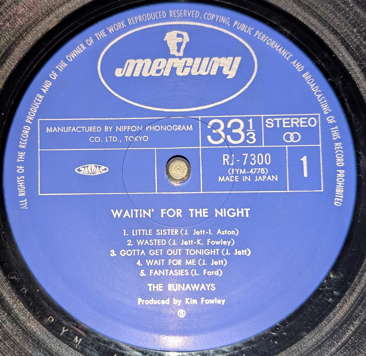 The Runaways - Waitin' For The Night