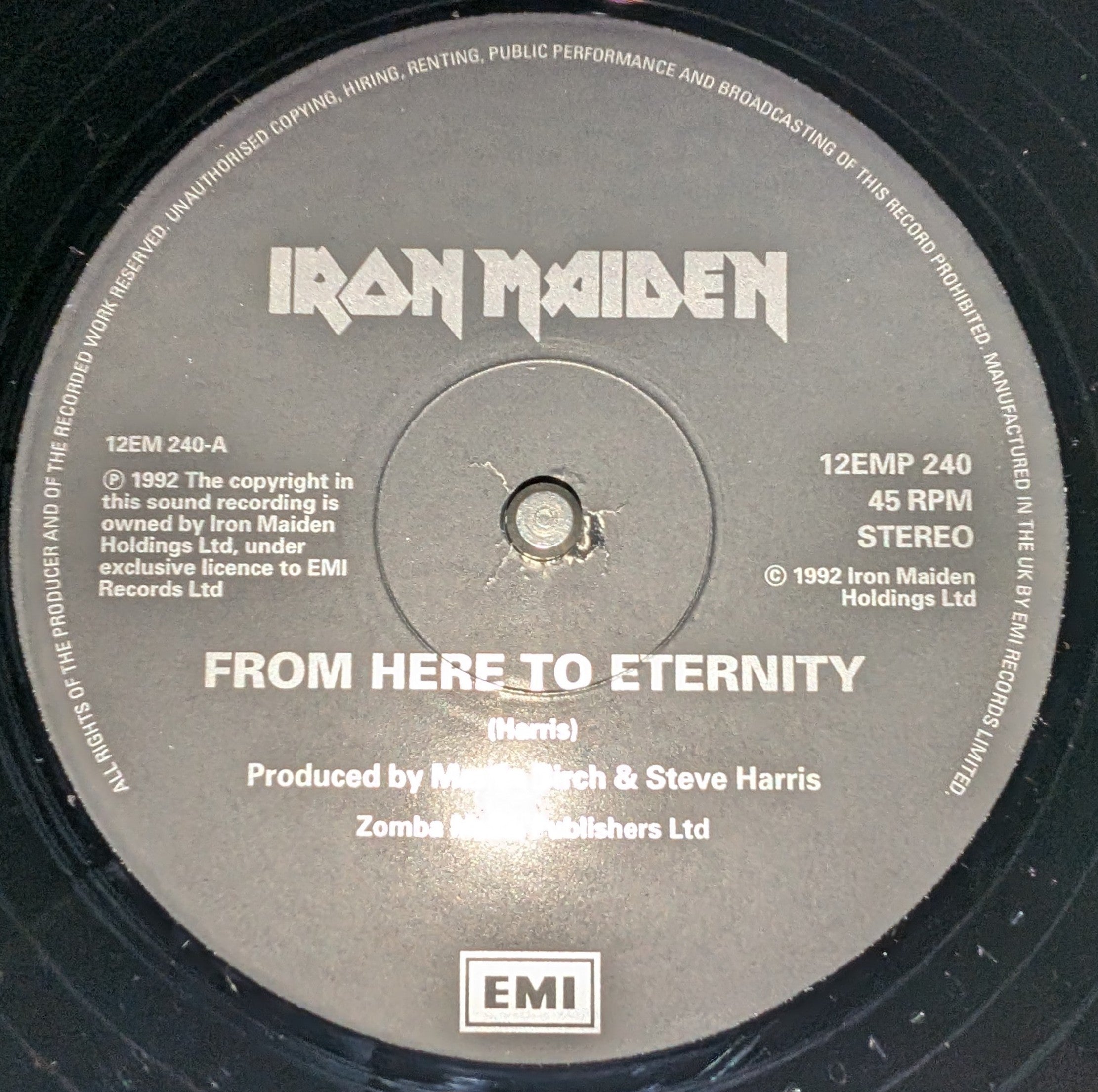 Iron Maiden - From Here To Eternity