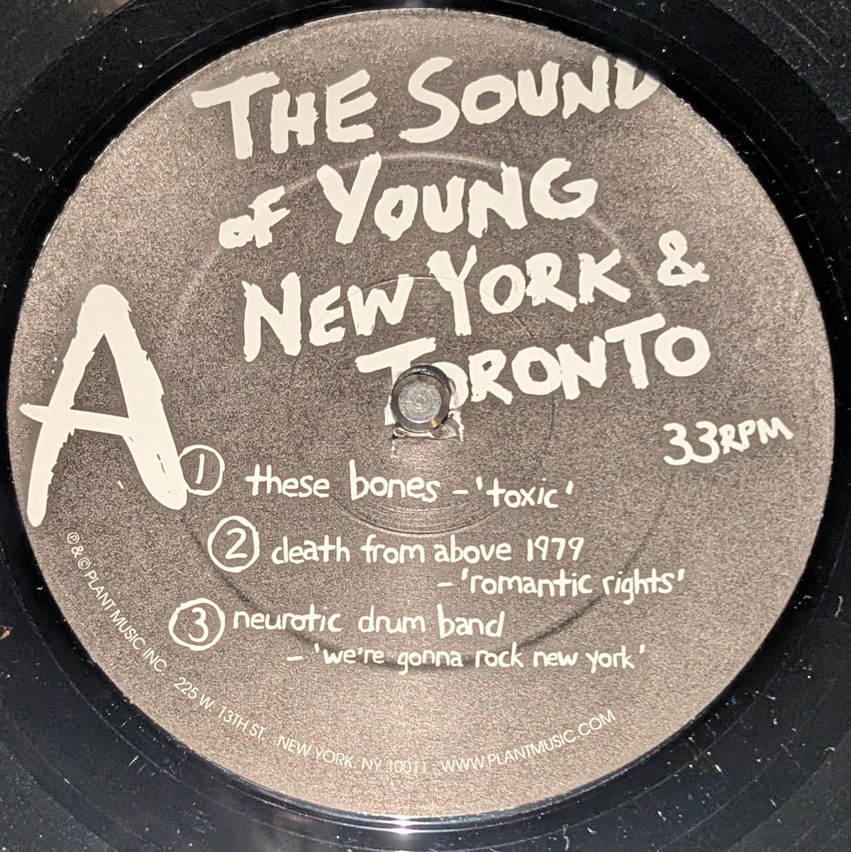 Various - The Sound Of Young New York & Toronto