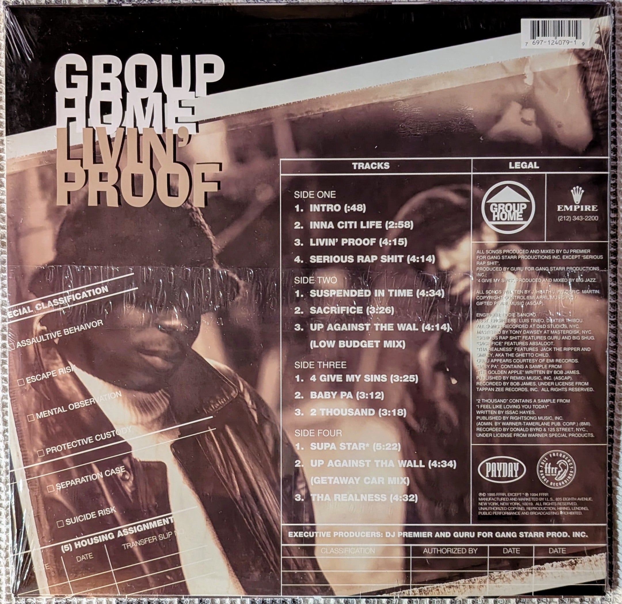 Group Home - Livin' Proof (Sealed Vintage)