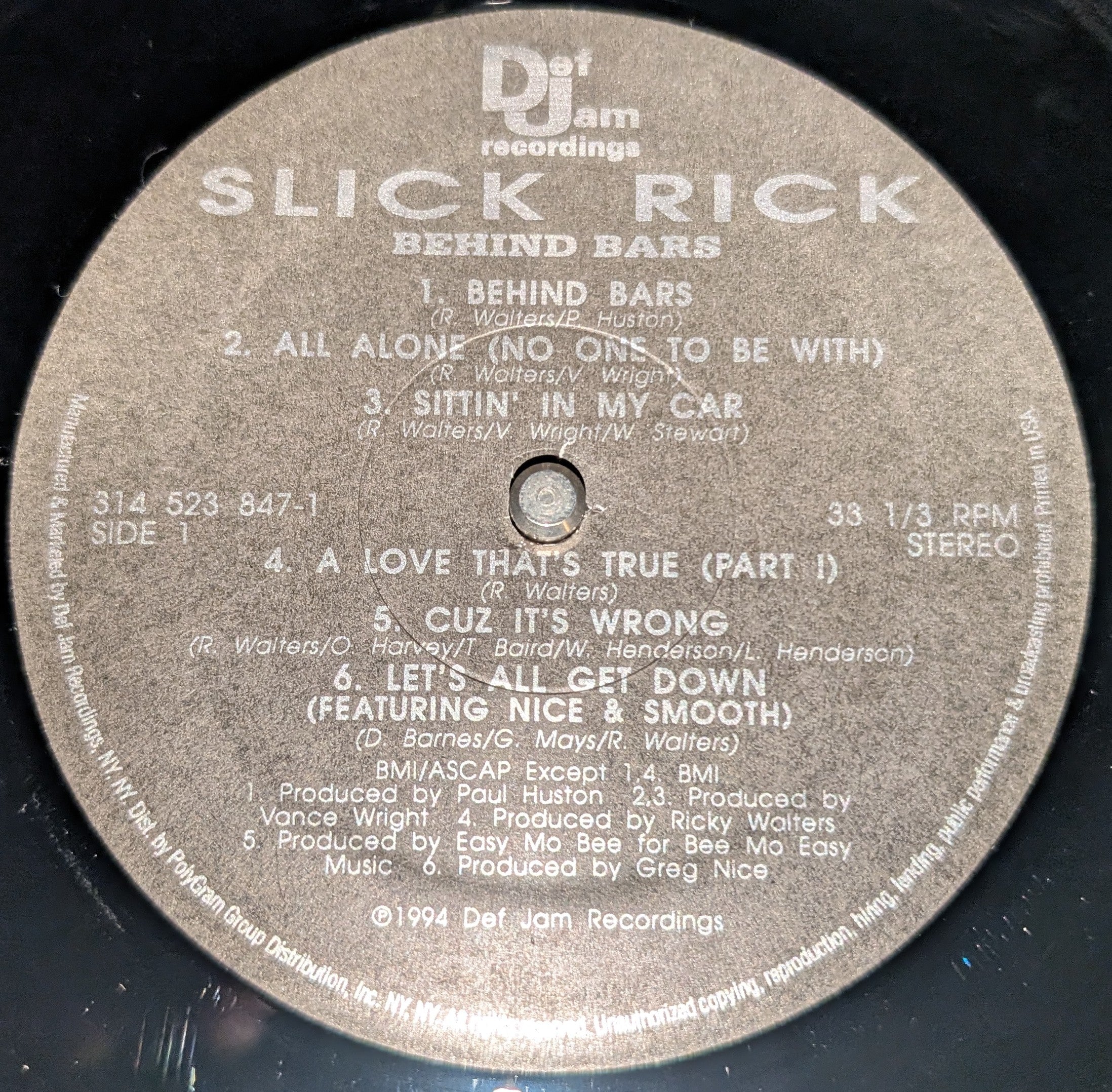 Slick Rick - Behind Bars