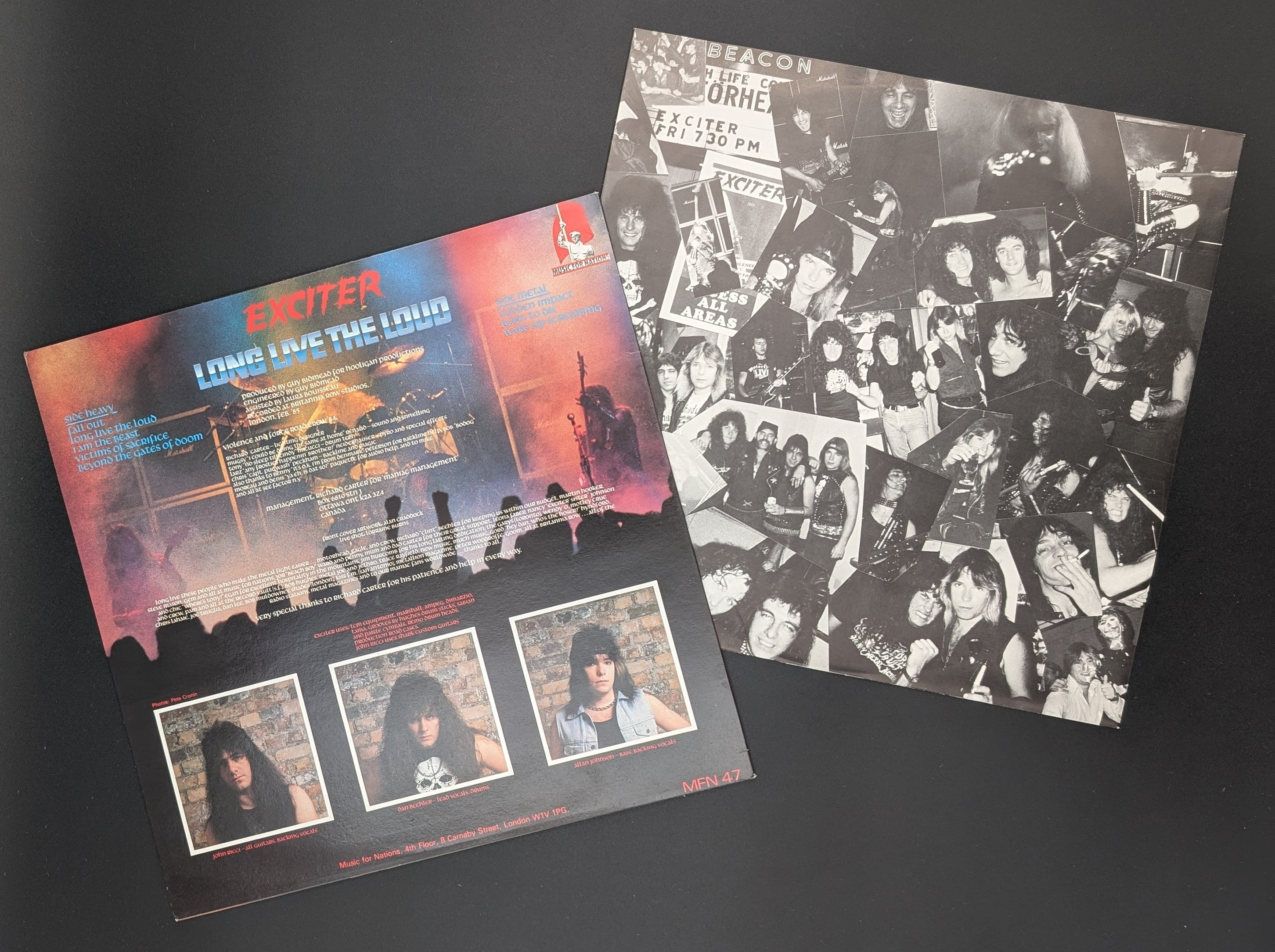 Exciter - Long Live The Loud ** Sold **