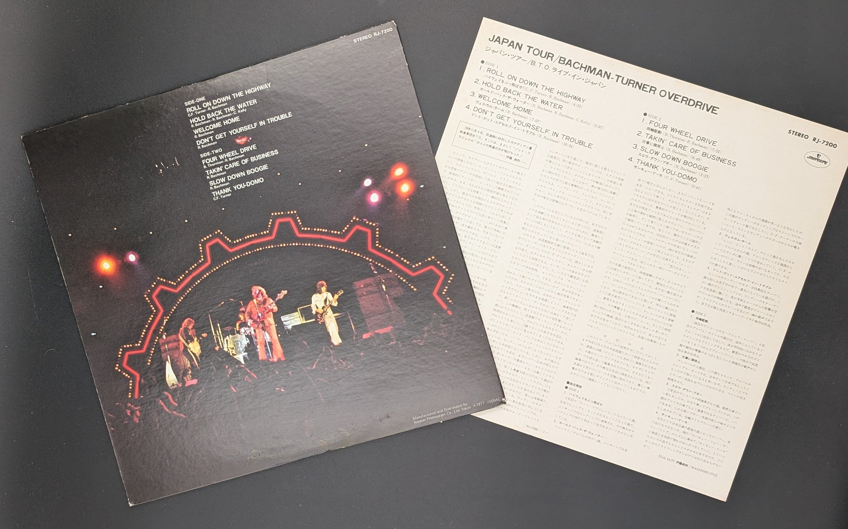 Bachman-Turner Overdrive- B.T.O. Japan Tour