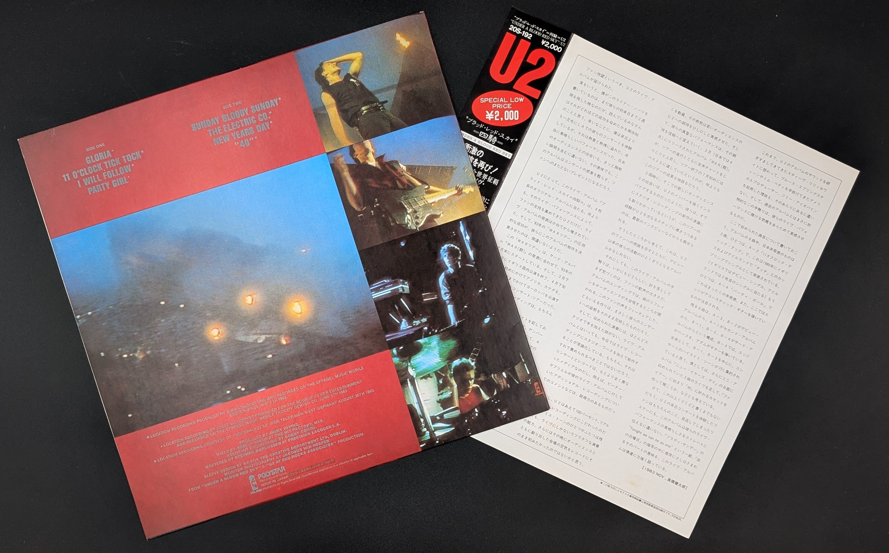 U2 - Live "Under A Blood Red Sky"