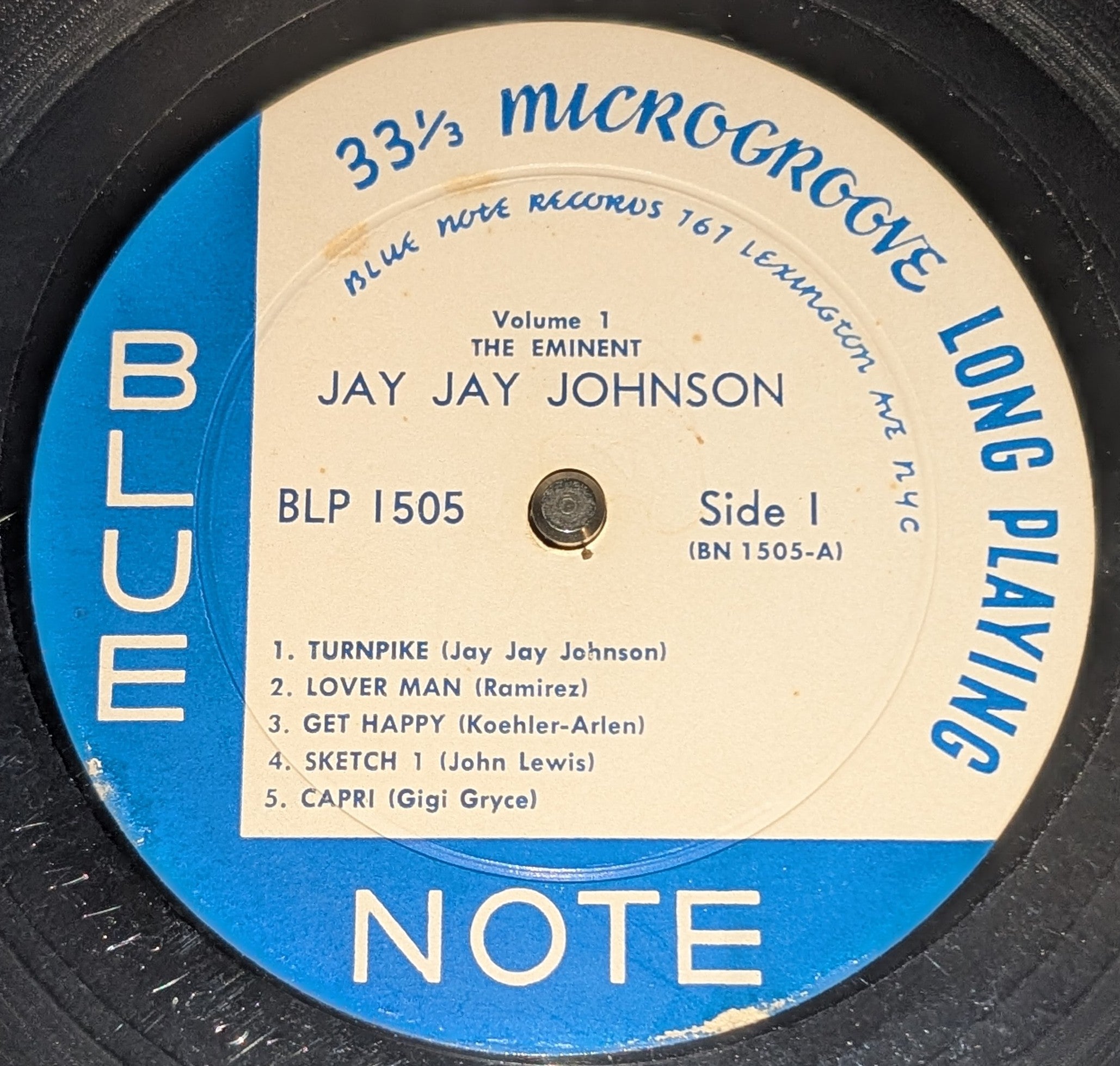 J.J. Johnson - The Eminent Jay Jay Johnson Volume 1 (U.S.)