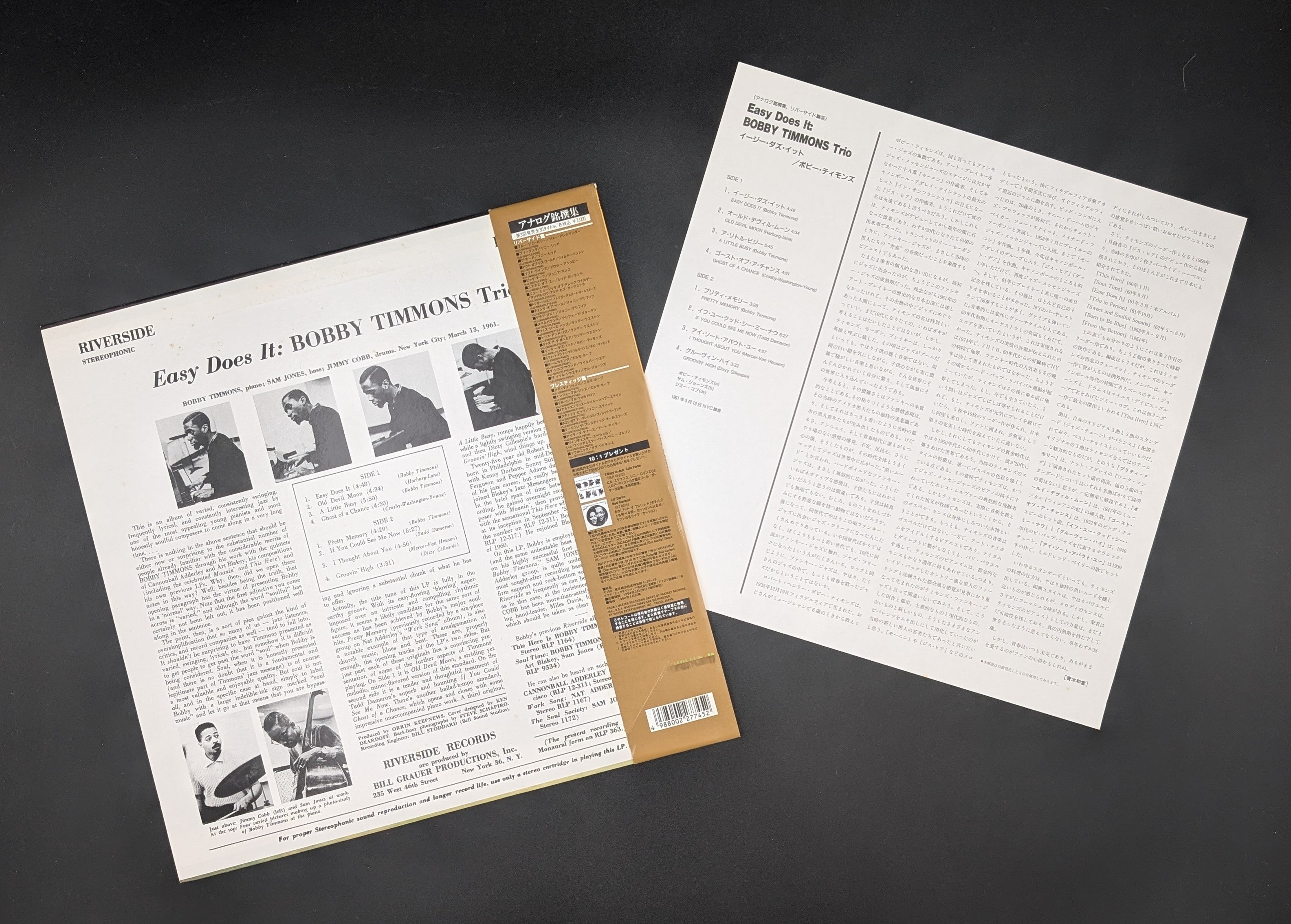 The Bobby Timmons Trio - Easy Does It