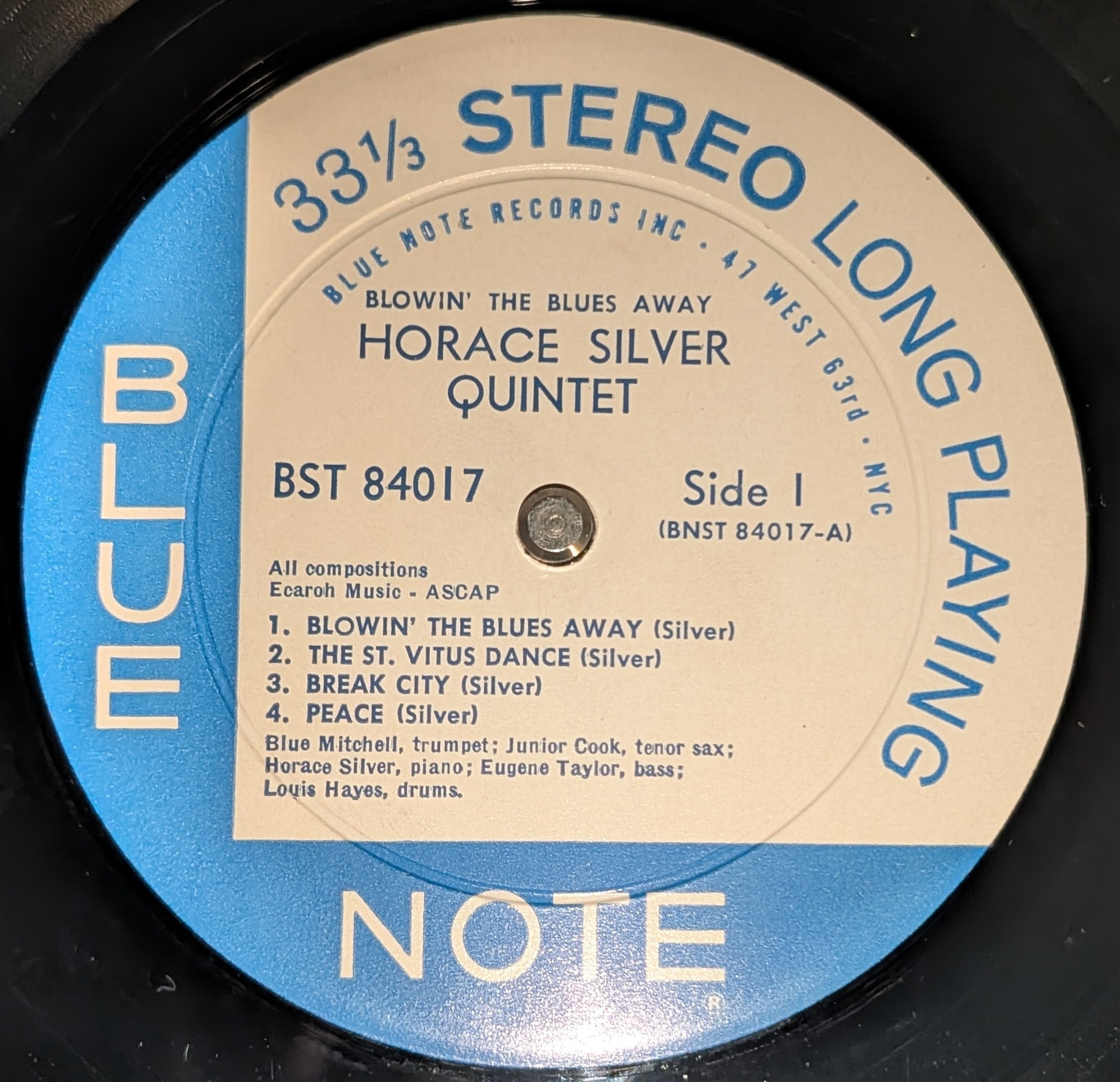 The Horace Silver Quintet & The Horace Silver Trio - Blowin' The Blues Away (U.S.)