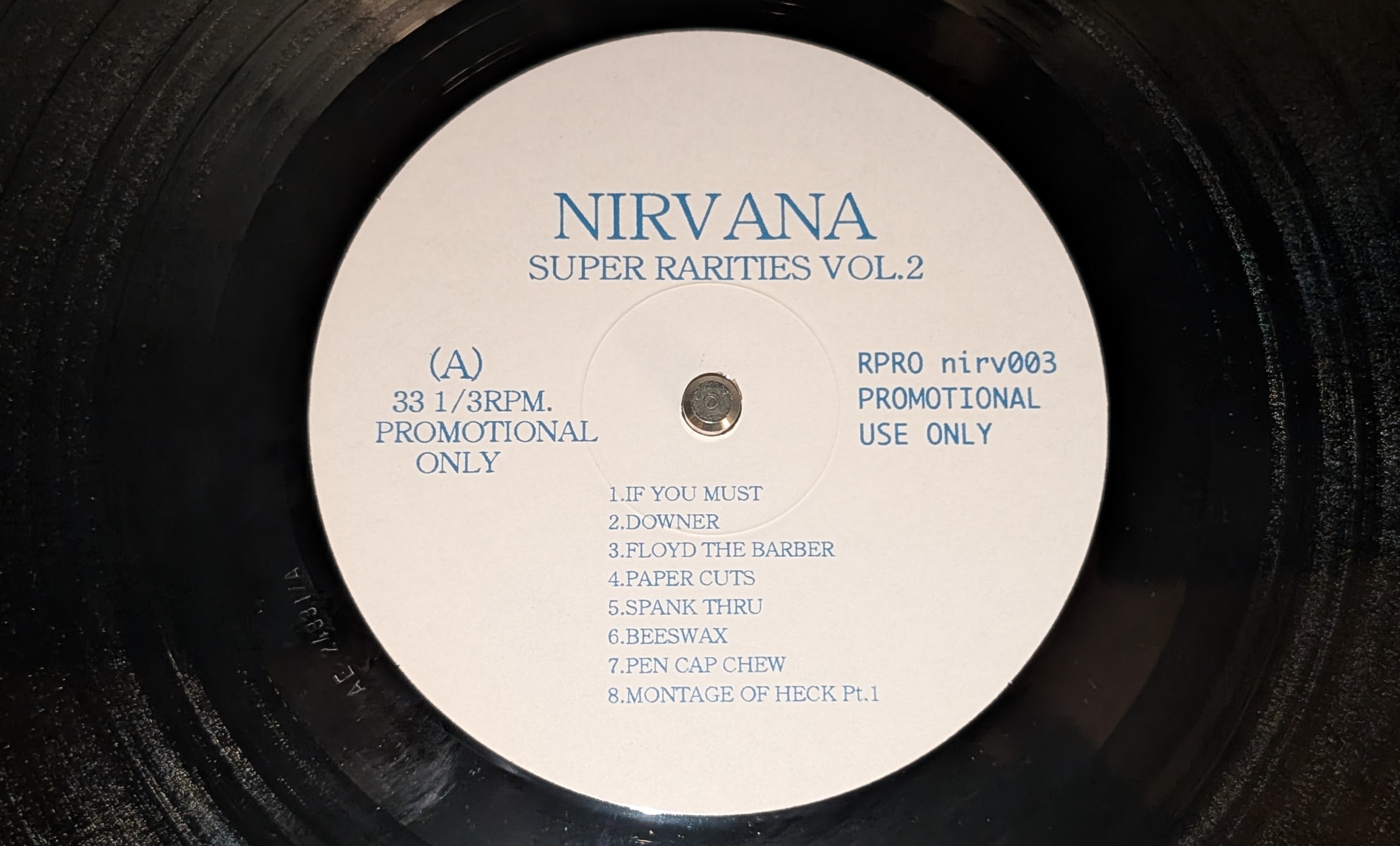 Nirvana - Super Rarities Vol.2 ** Sold **