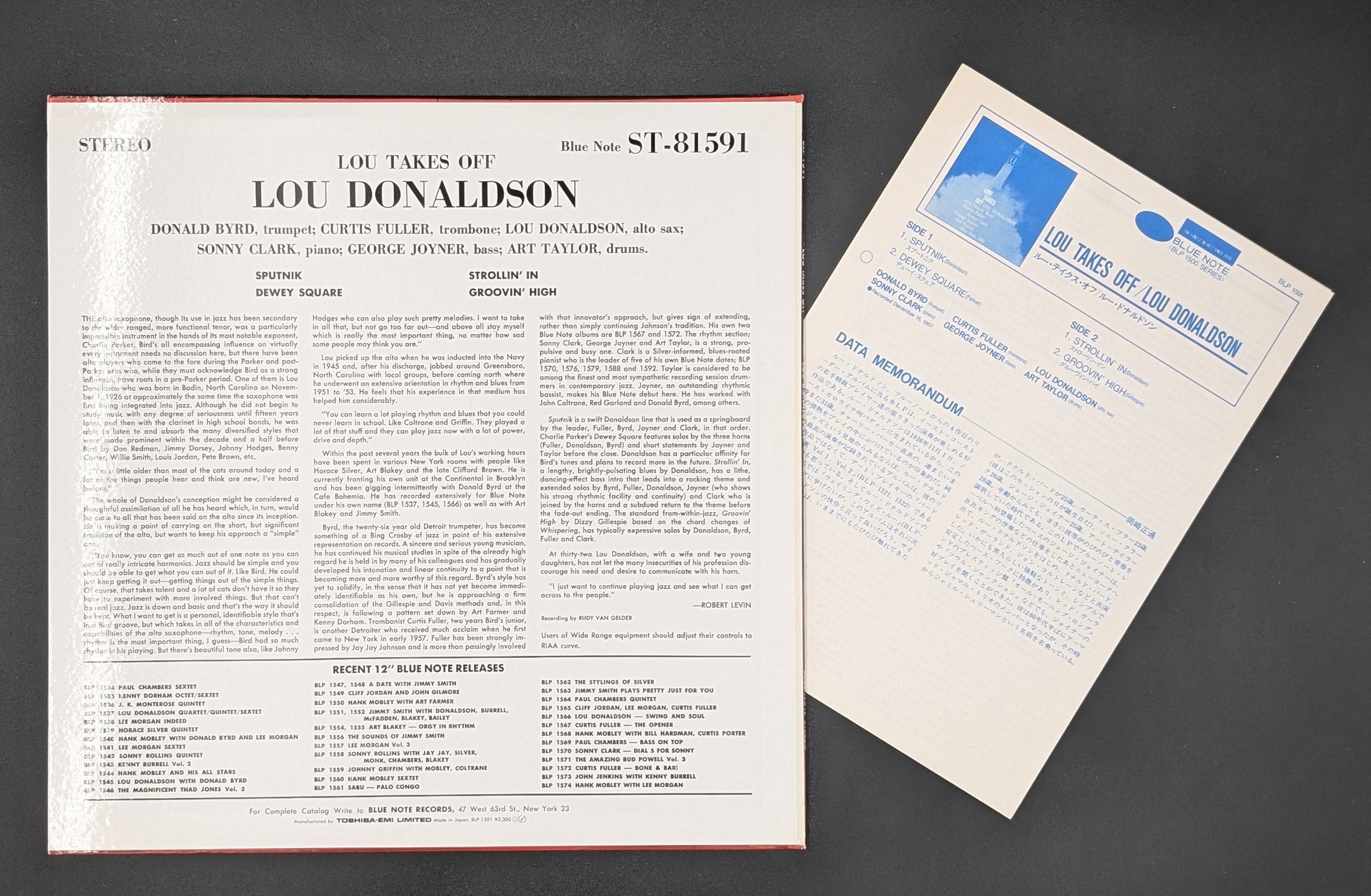 Lou Donaldson - Lou Takes Off