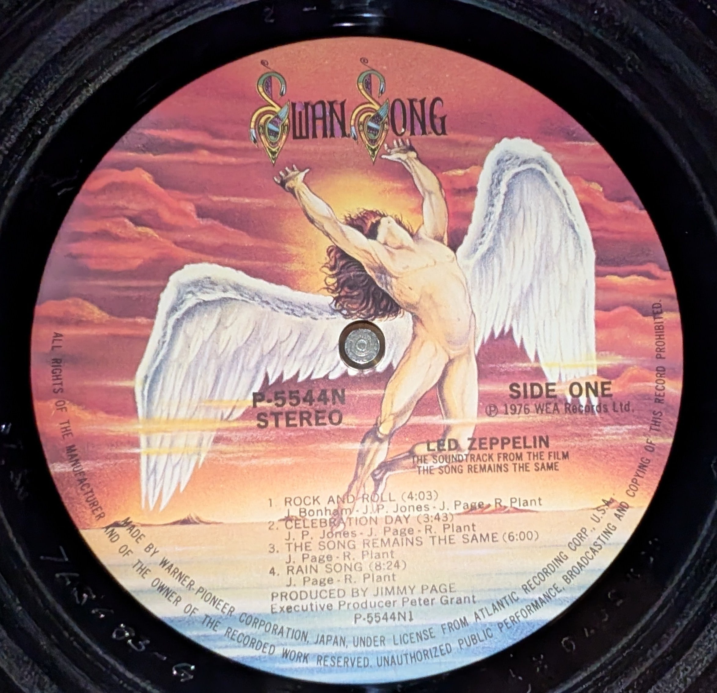 Led Zeppelin - The Soundtrack From The Film The Song Remains The Same