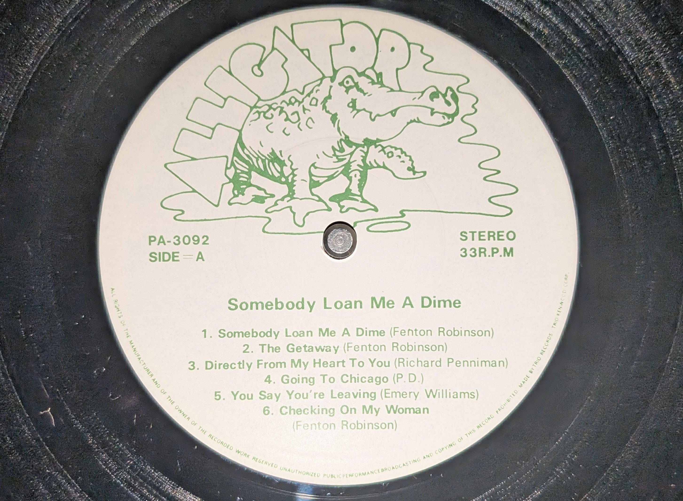 Fenton Robinson - Somebody Loan Me A Dime