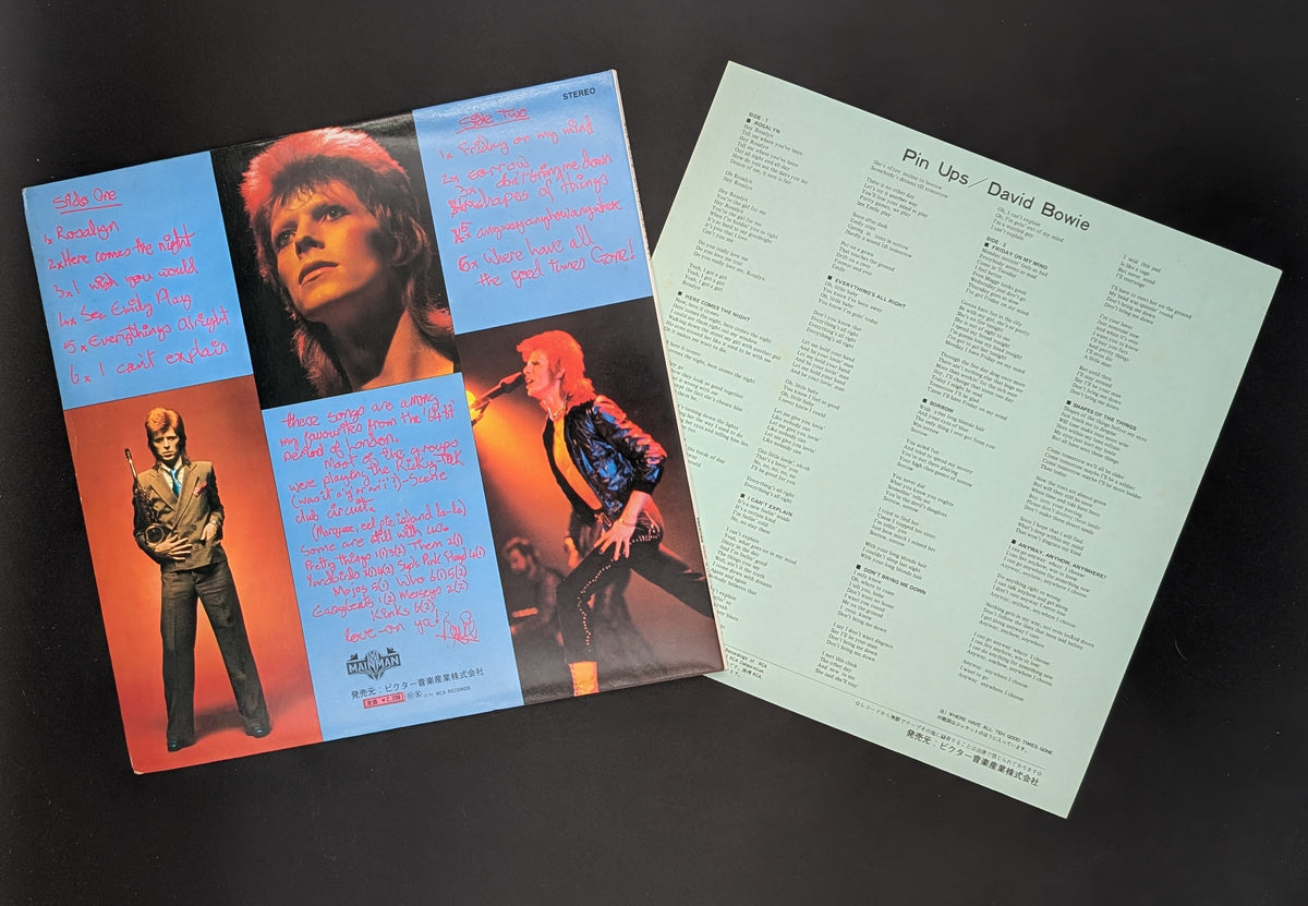David Bowie - Pinups ピンナップス