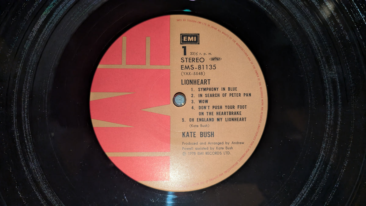 Kate Bush - Lionheart ライオン・ハート