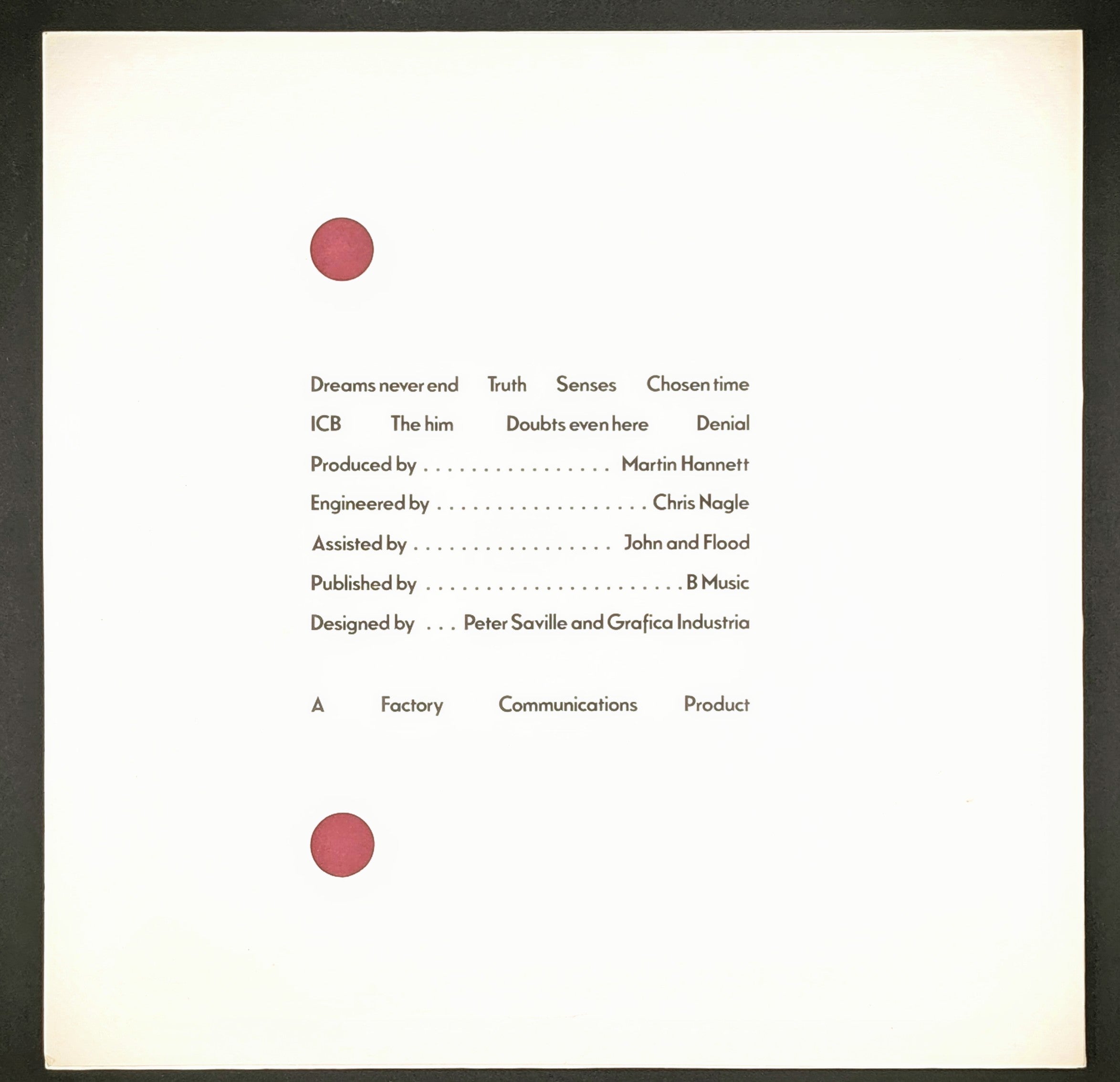 New Order - Movement
