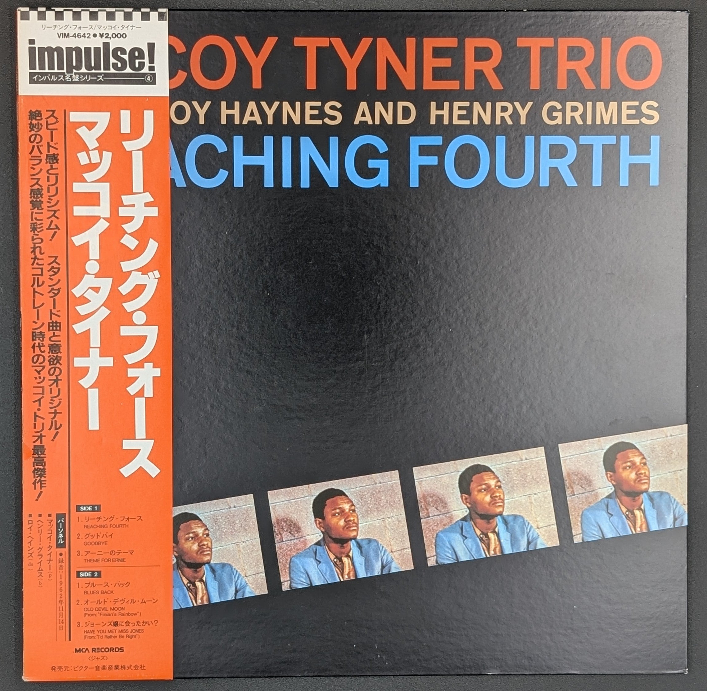 McCoy Tyner Trio With Roy Haynes And Henry Grimes - Reaching Fourth