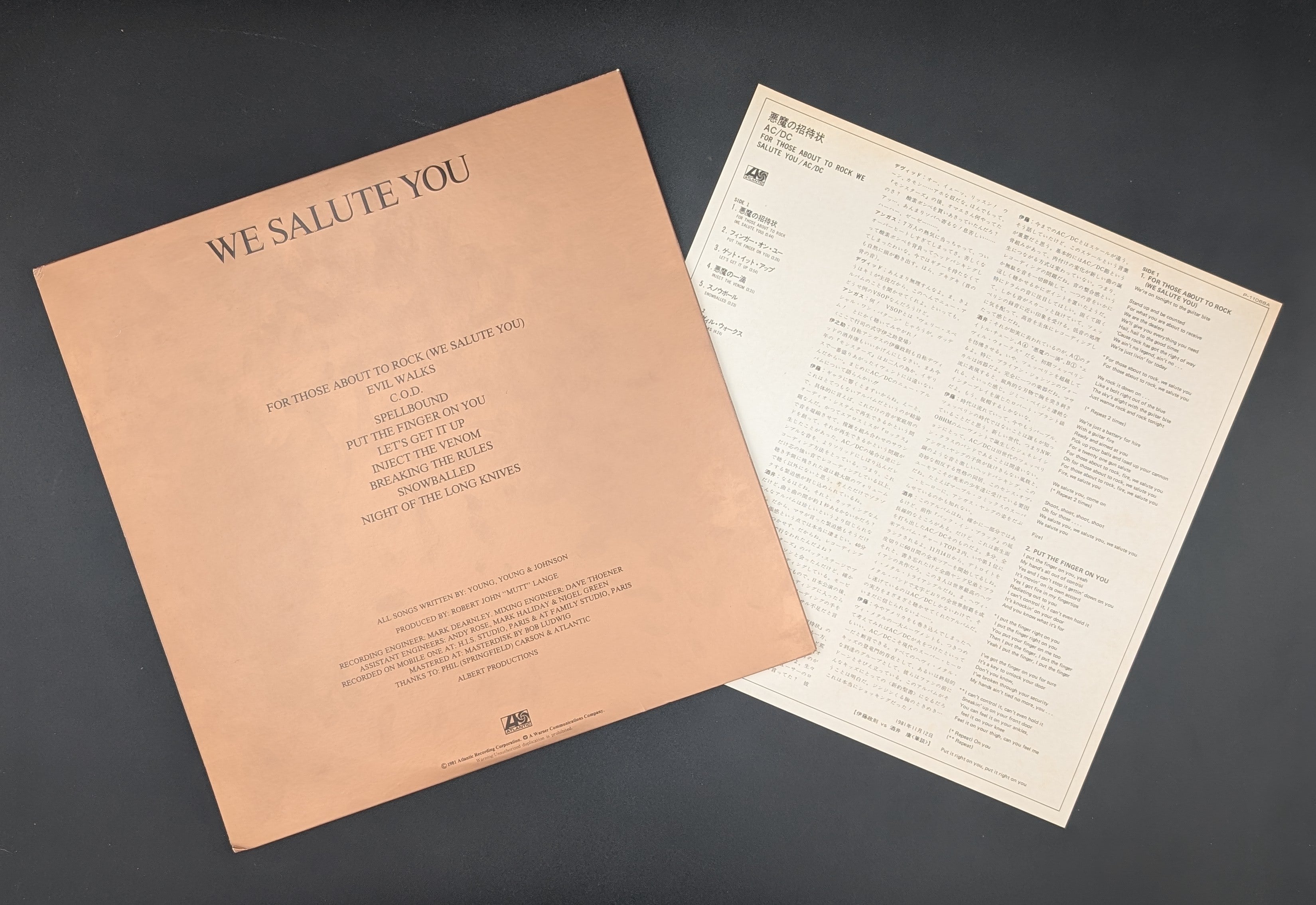 AC/DC - For Those About To Rock (We Salute You)