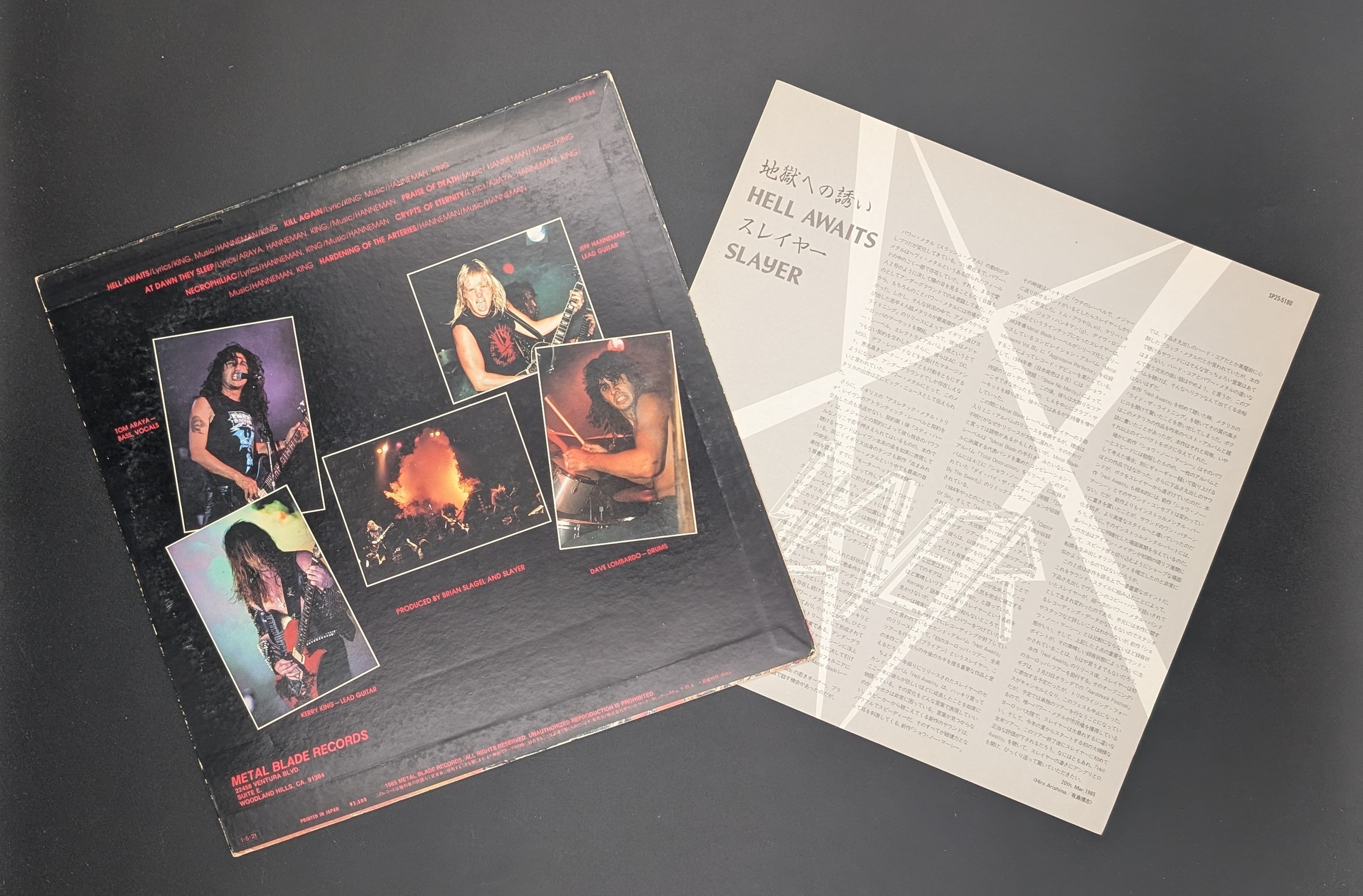 Slayer - Hell Awaits = 地獄への誘い