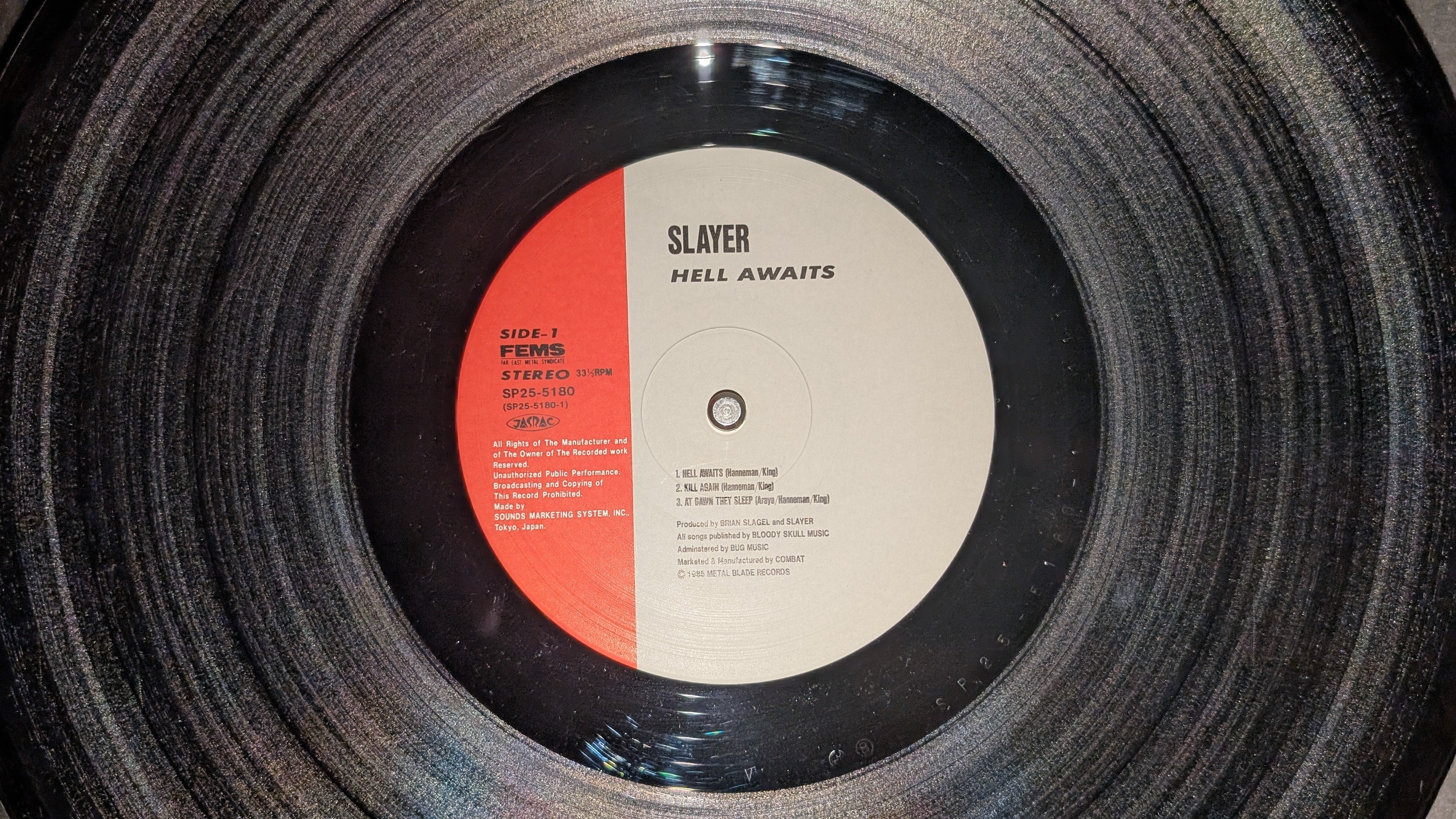 Slayer - Hell Awaits = 地獄への誘い