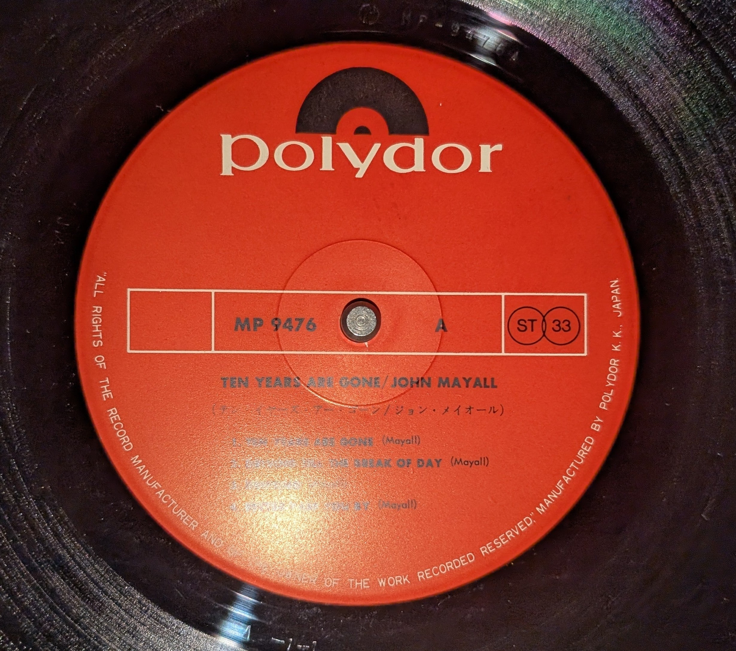 John Mayall - Ten Years Are Gone