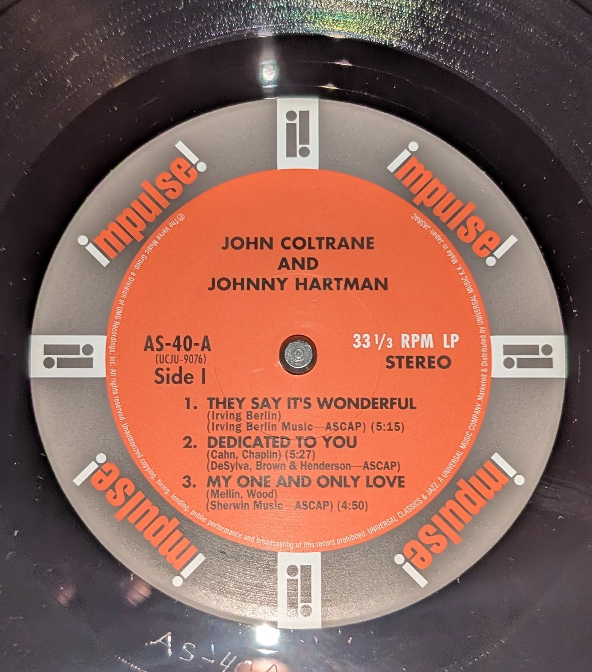 John Coltrane And Johnny Hartman - John Coltrane And Johnny Hartman