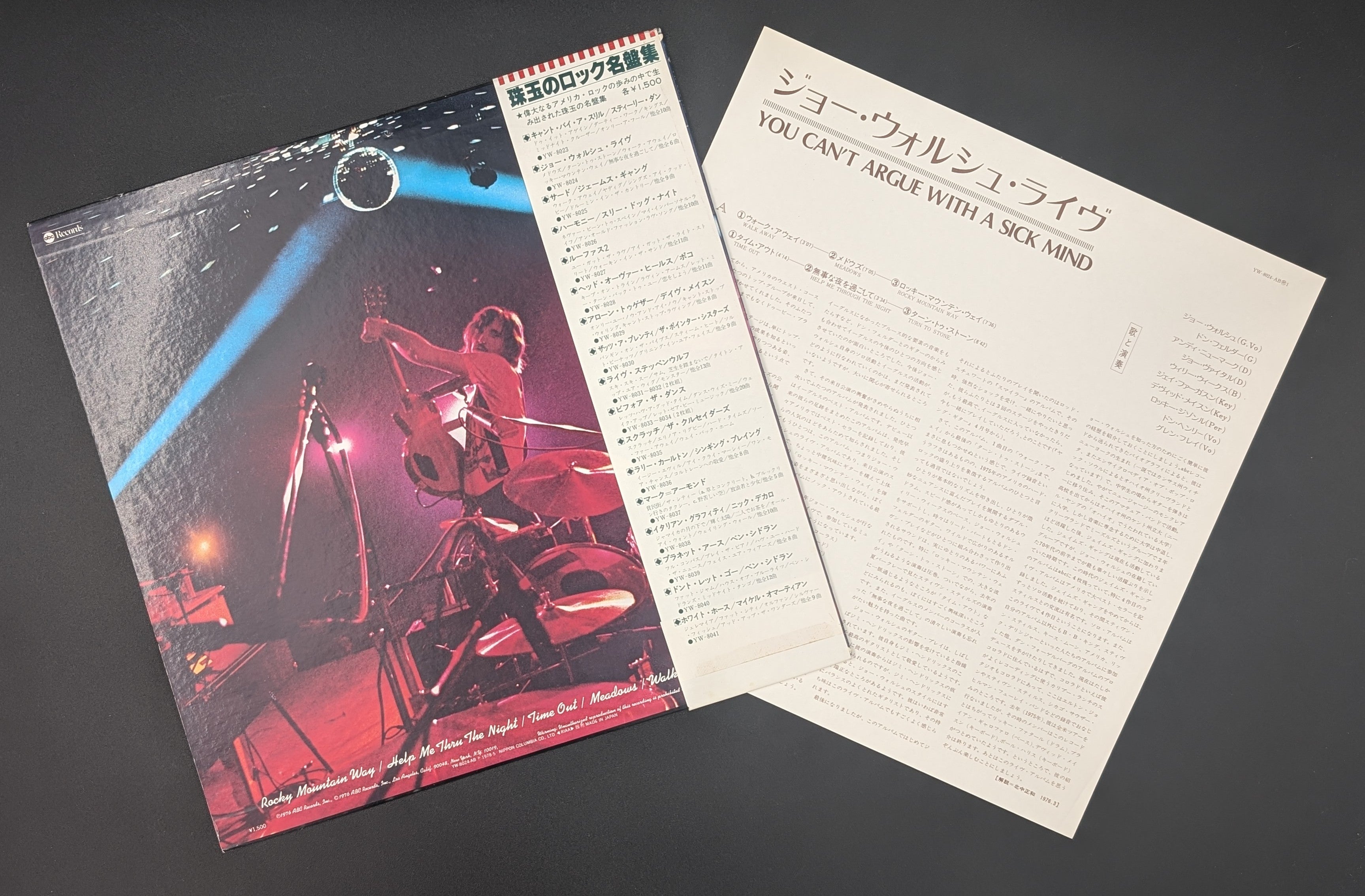 Joe Walsh - You Can't Argue With A Sick Mind