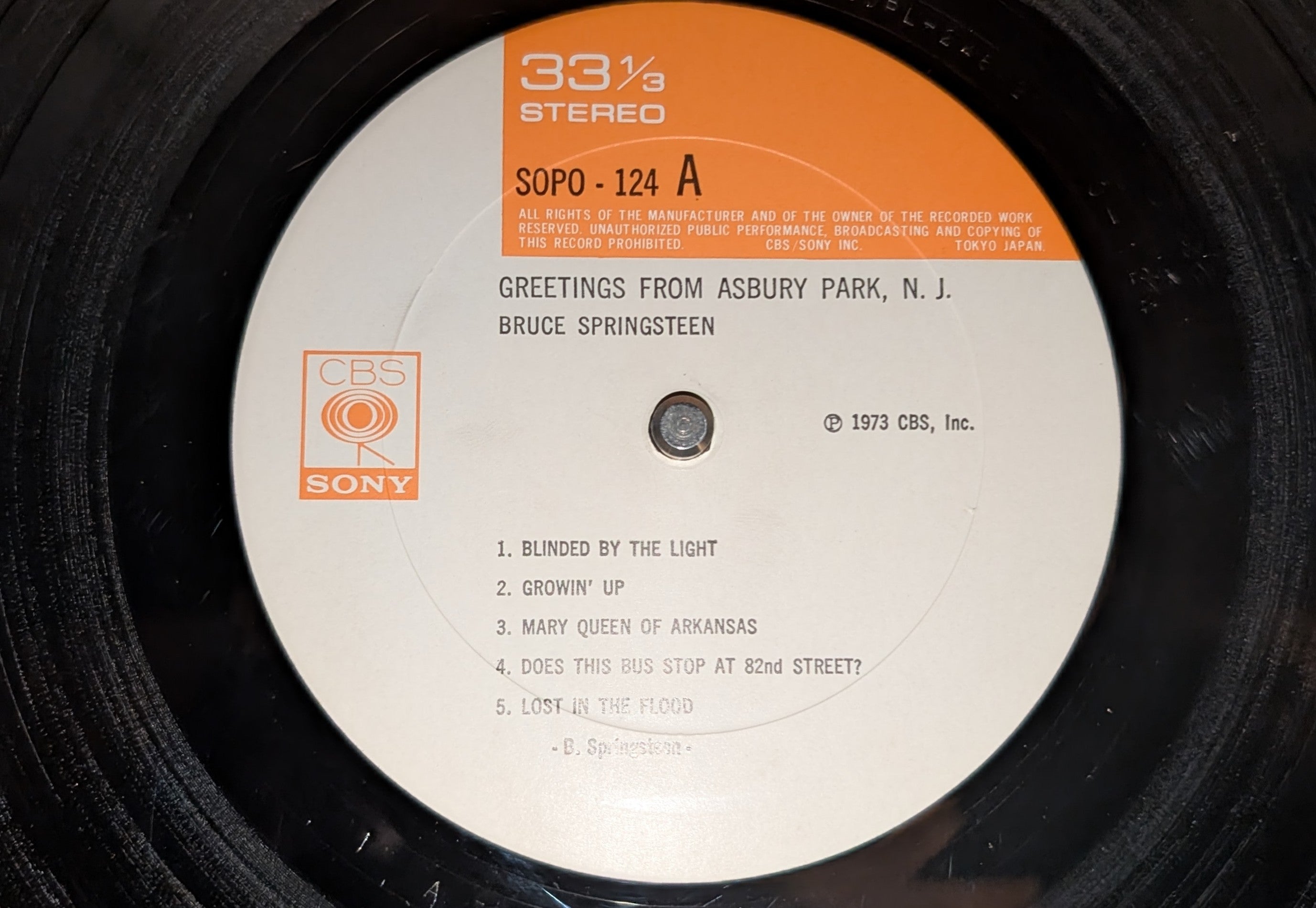 Bruce Springsteen - Greetings From Asbury Park, N.J