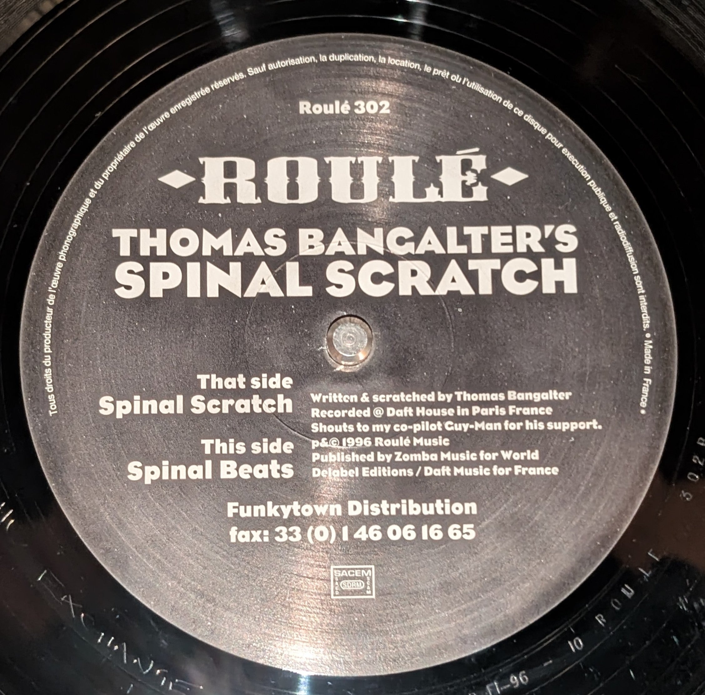Thomas Bangalter - Spinal Scratch