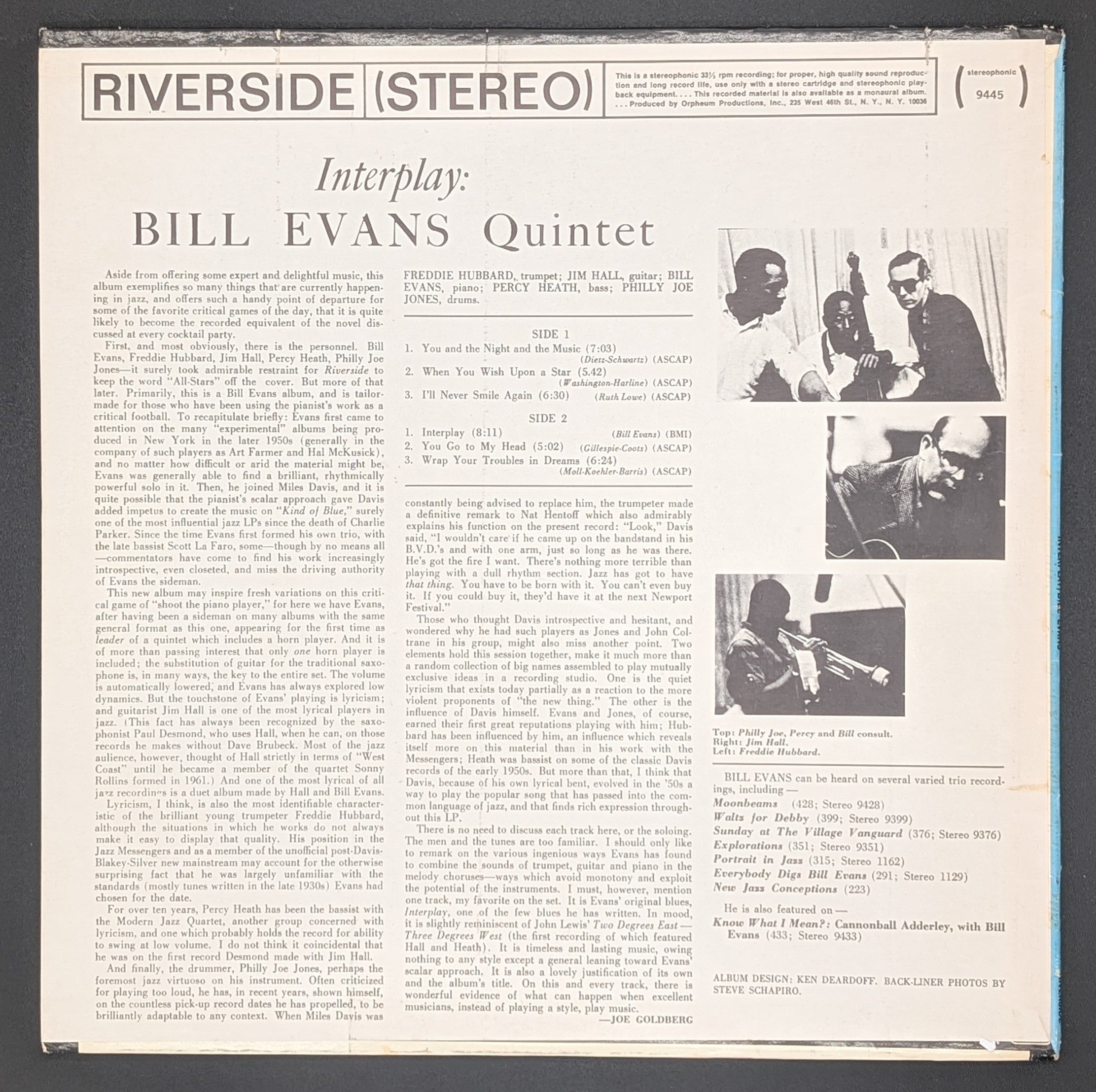 Bill Evans - Interplay