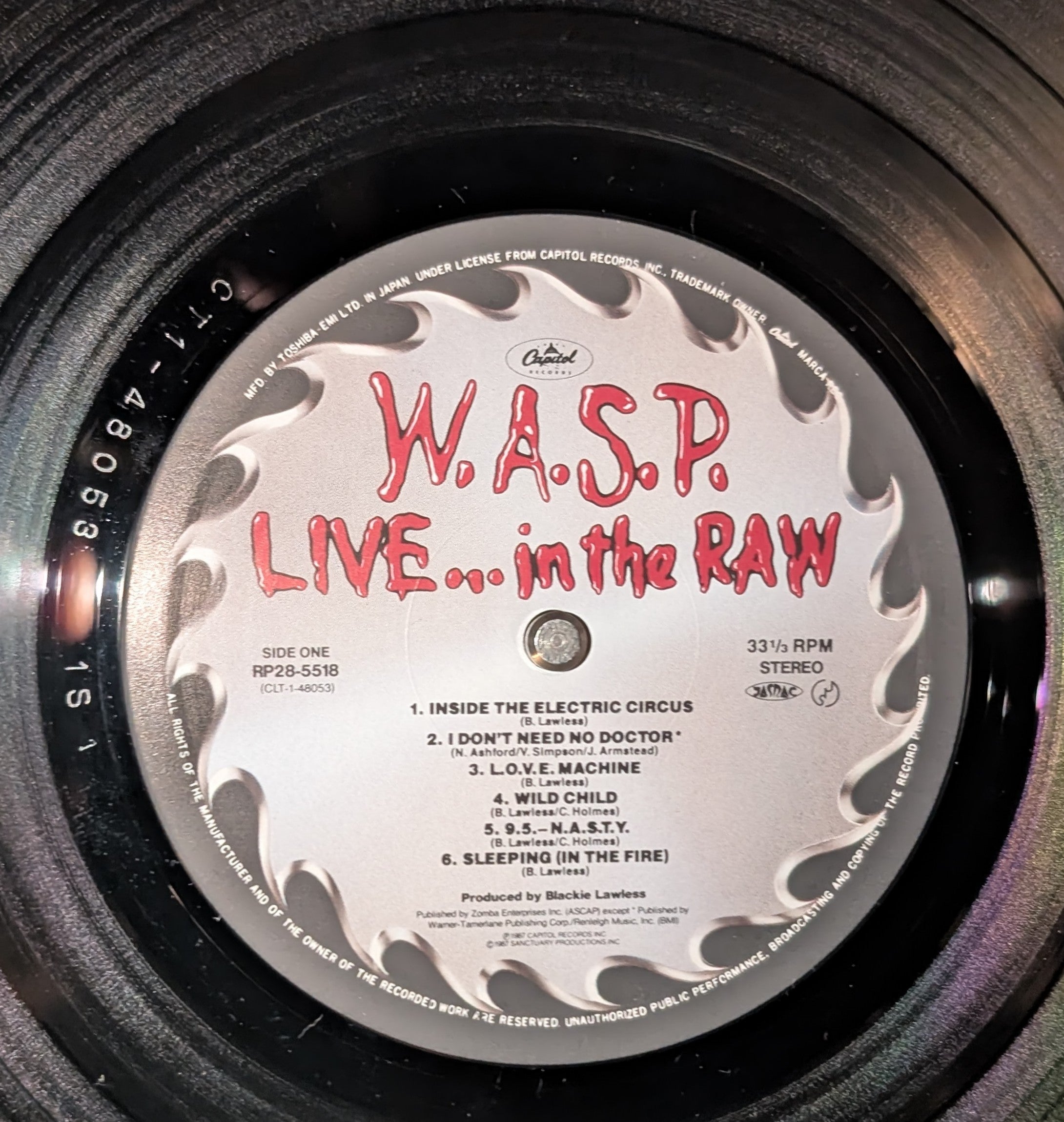 W.A.S.P. - Live... In The Raw