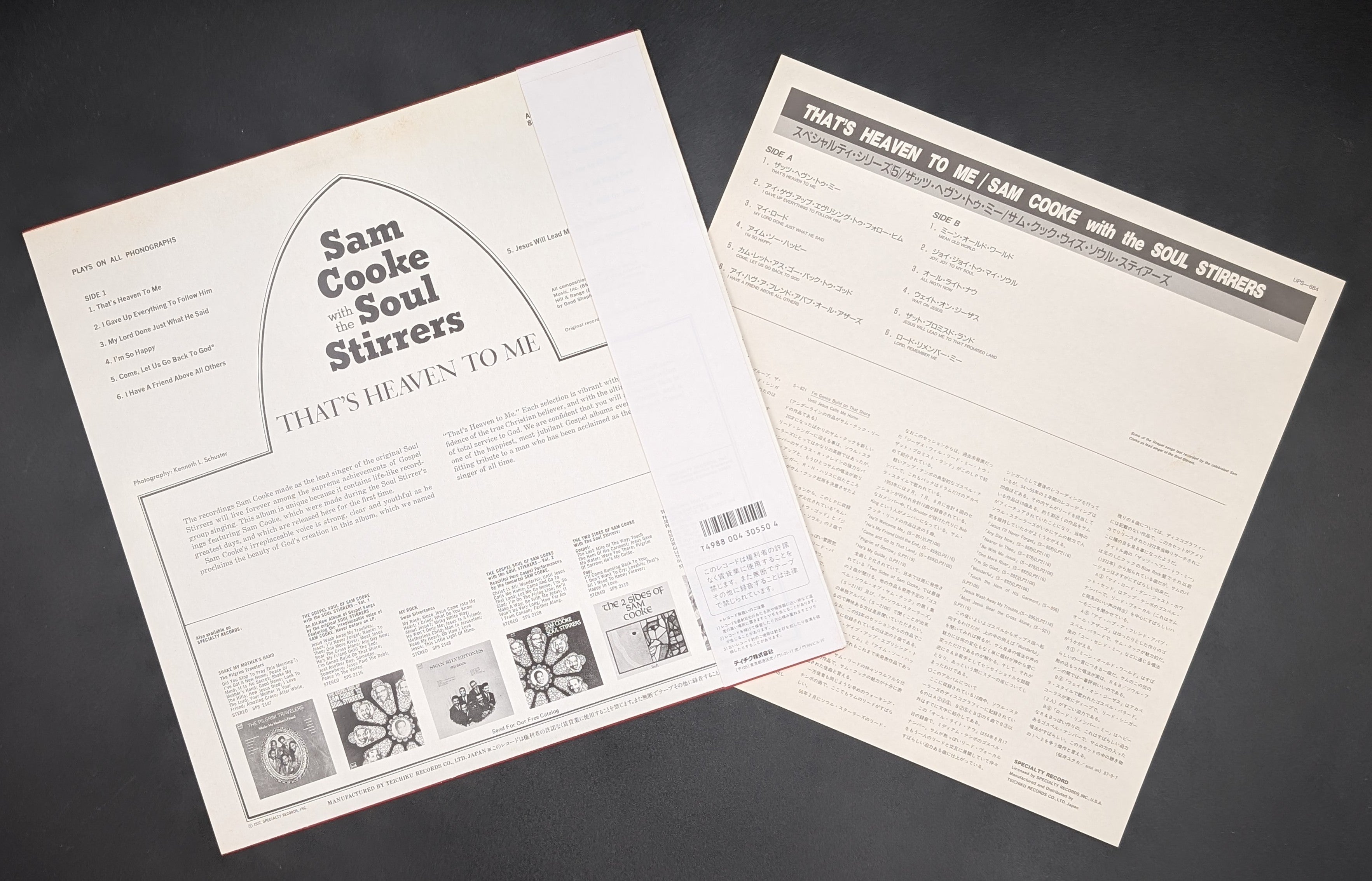 Sam Cooke With The Soul Stirrers - That's Heaven To Me