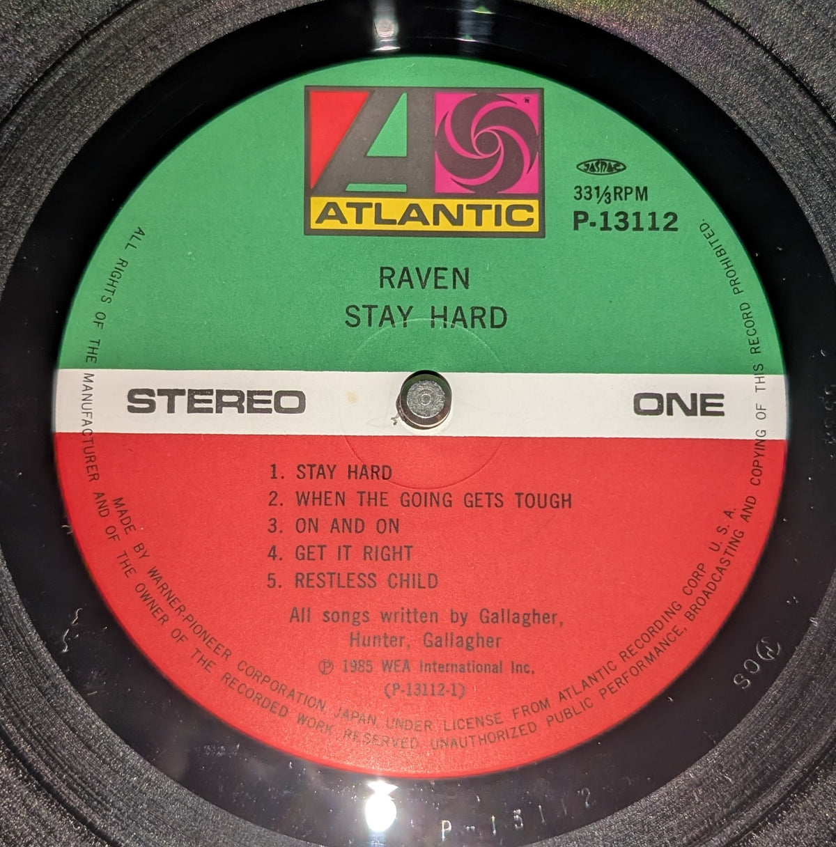Raven - Stay Hard